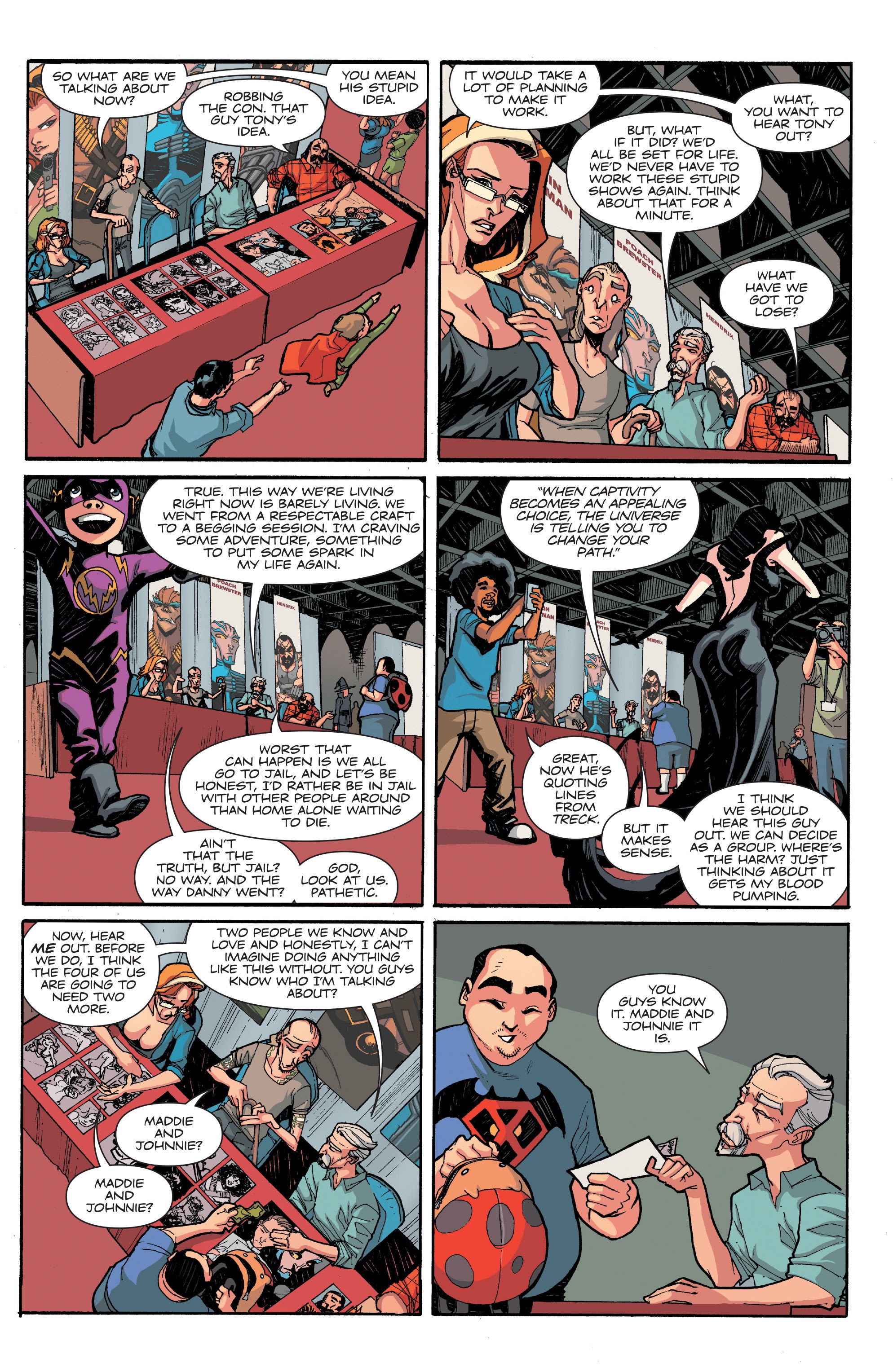 Read online Palmiotti & Brady's The Big Con Job comic -  Issue #2 - 9