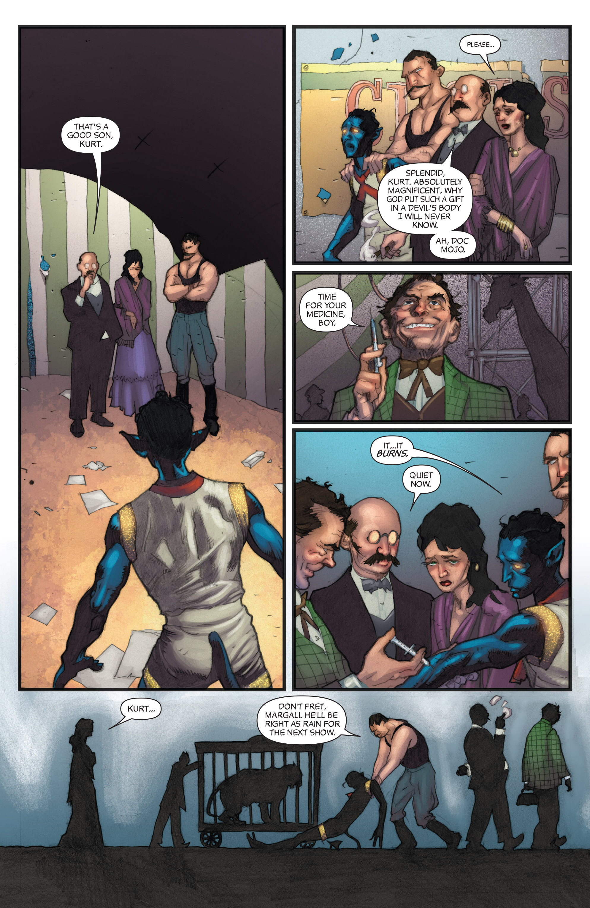 Read online X-Men Origins: Nightcrawler comic -  Issue # Full - 5