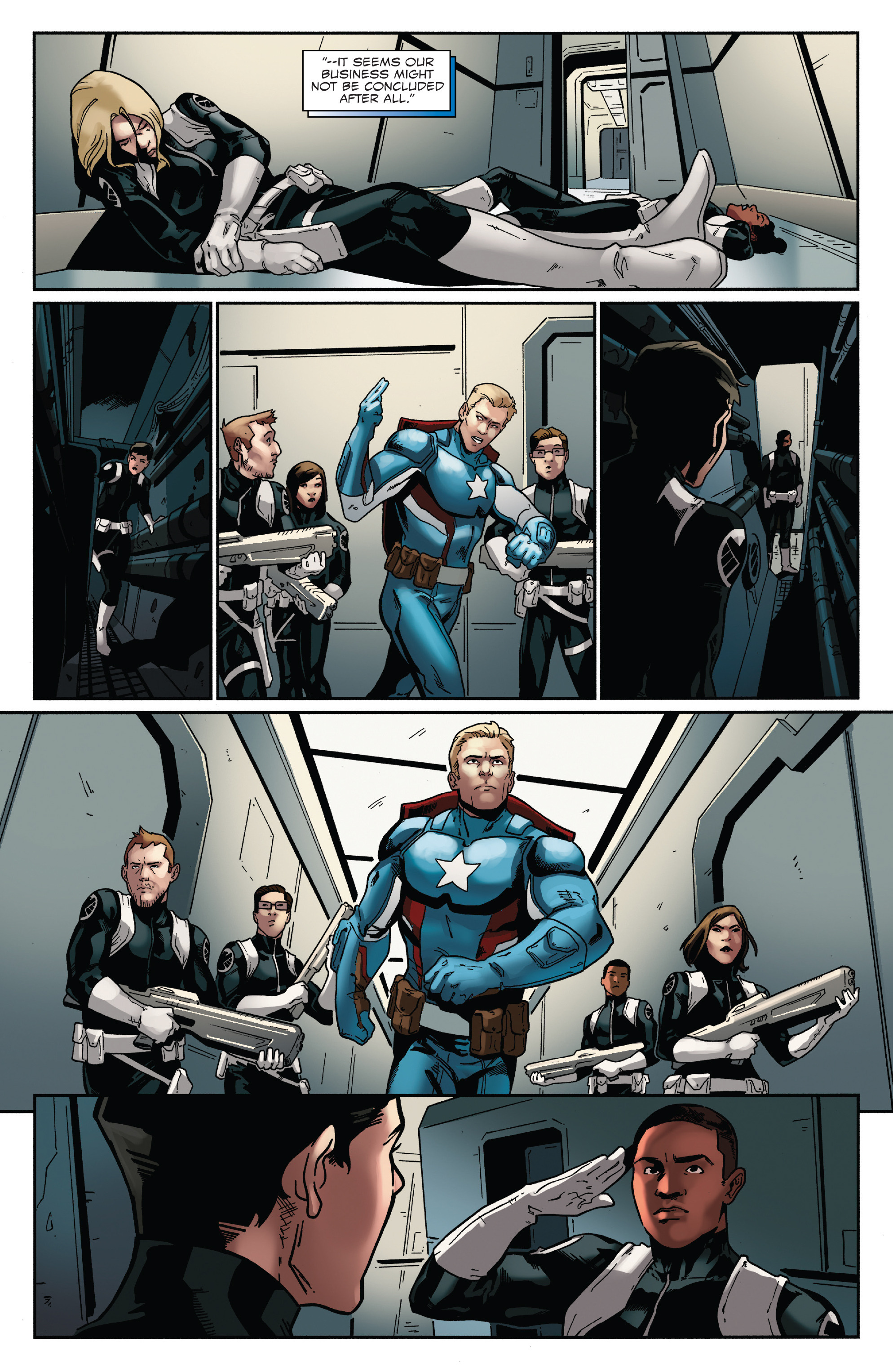 Read online Captain America: Steve Rogers comic -  Issue #10 - 8