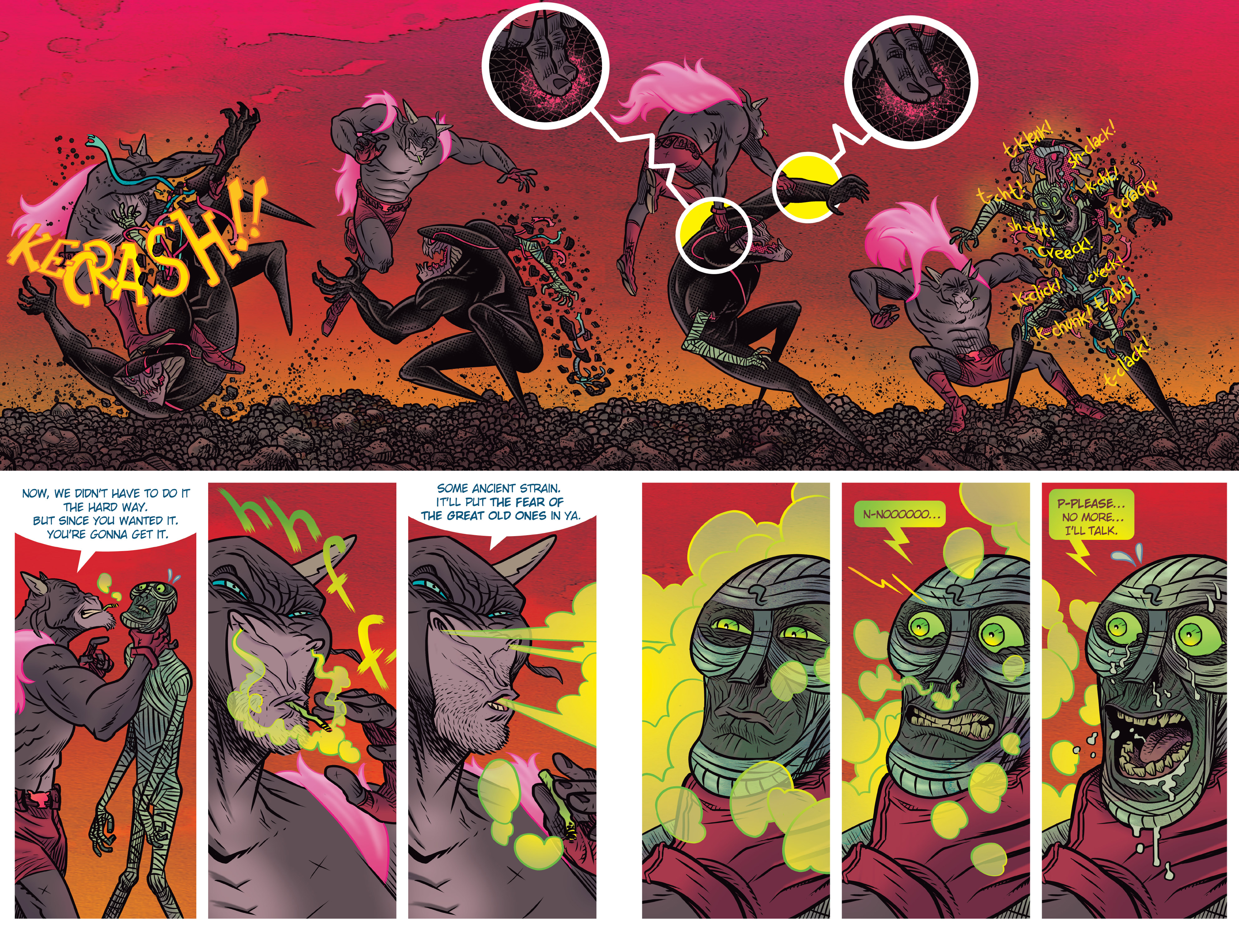 Read online Ether: The Disappearance of Violet Bell comic -  Issue #4 - 16