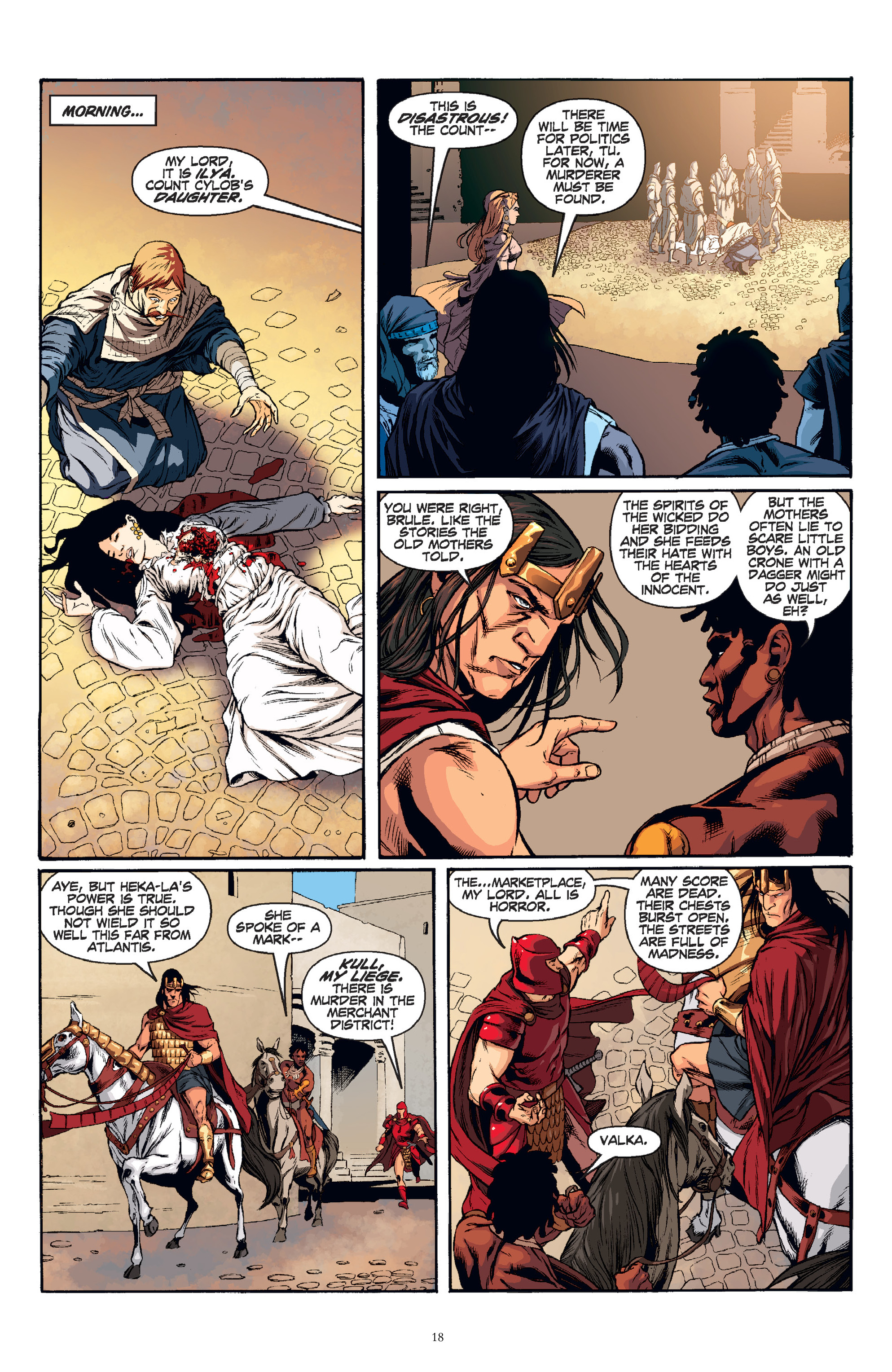 Read online Kull: The Hate Witch comic -  Issue # TPB - 20
