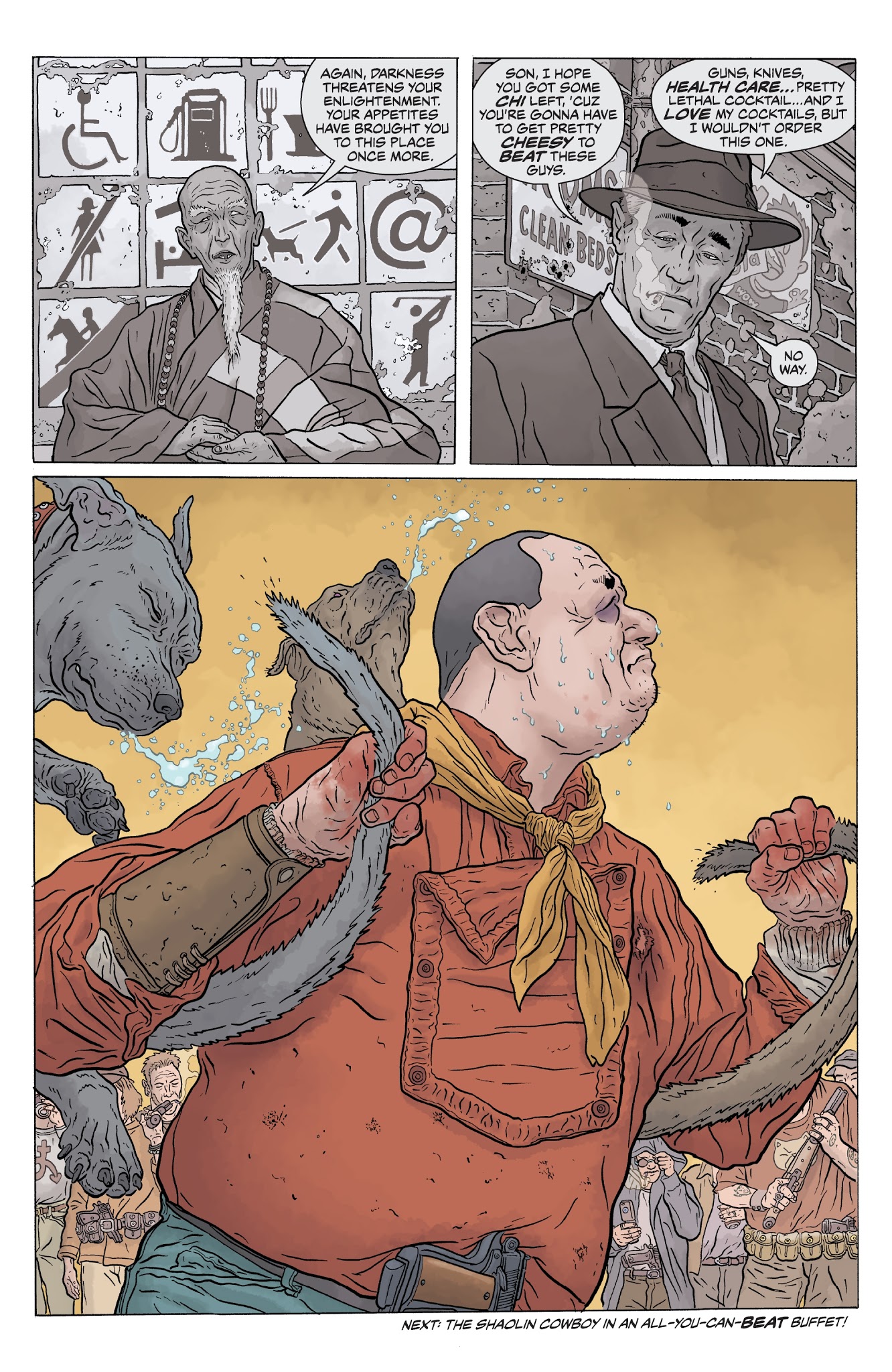 Read online The Shaolin Cowboy: Who'll Stop the Reign? comic -  Issue #3 - 26