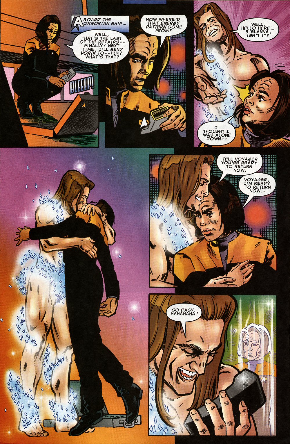 Read online Star Trek: Voyager comic -  Issue #14 - 15