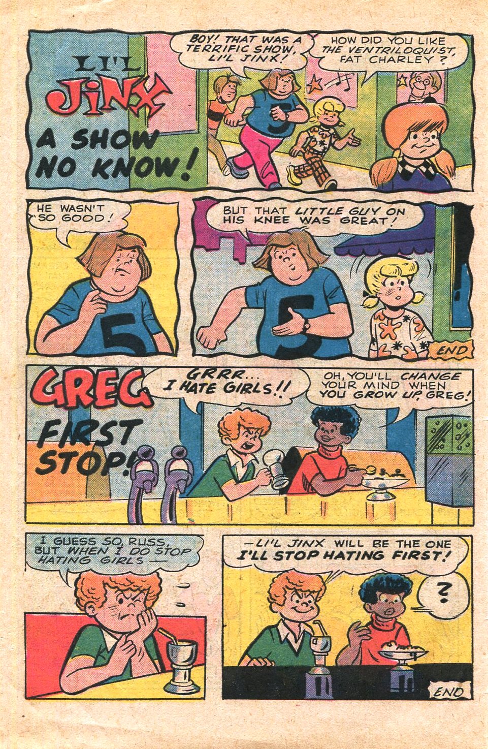 Read online Archie's TV Laugh-Out comic -  Issue #35 - 10