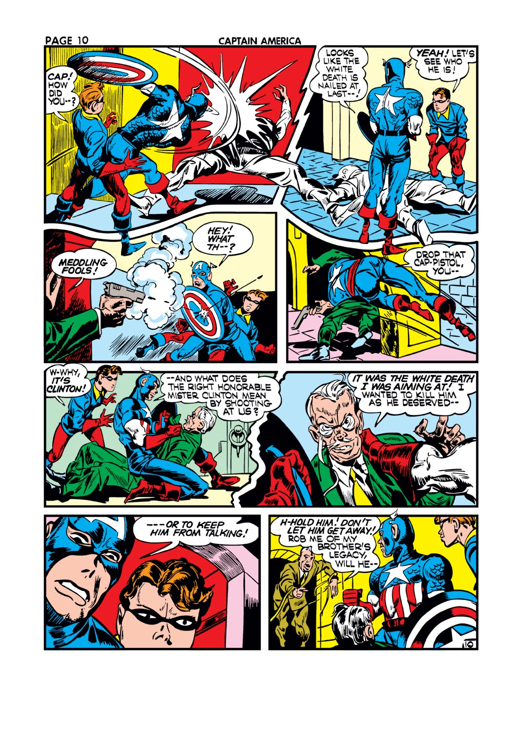 Read online Captain America Comics comic -  Issue #9 - 11