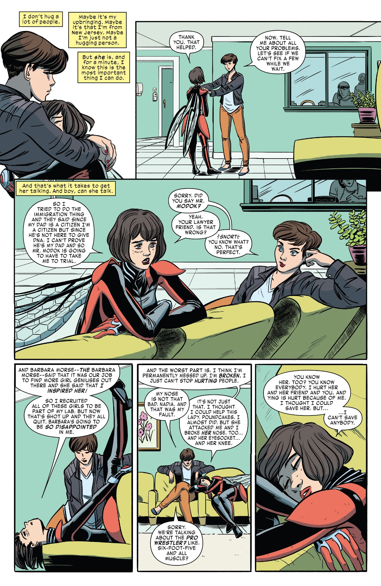 Read online The Unstoppable Wasp comic -  Issue #7 - 11