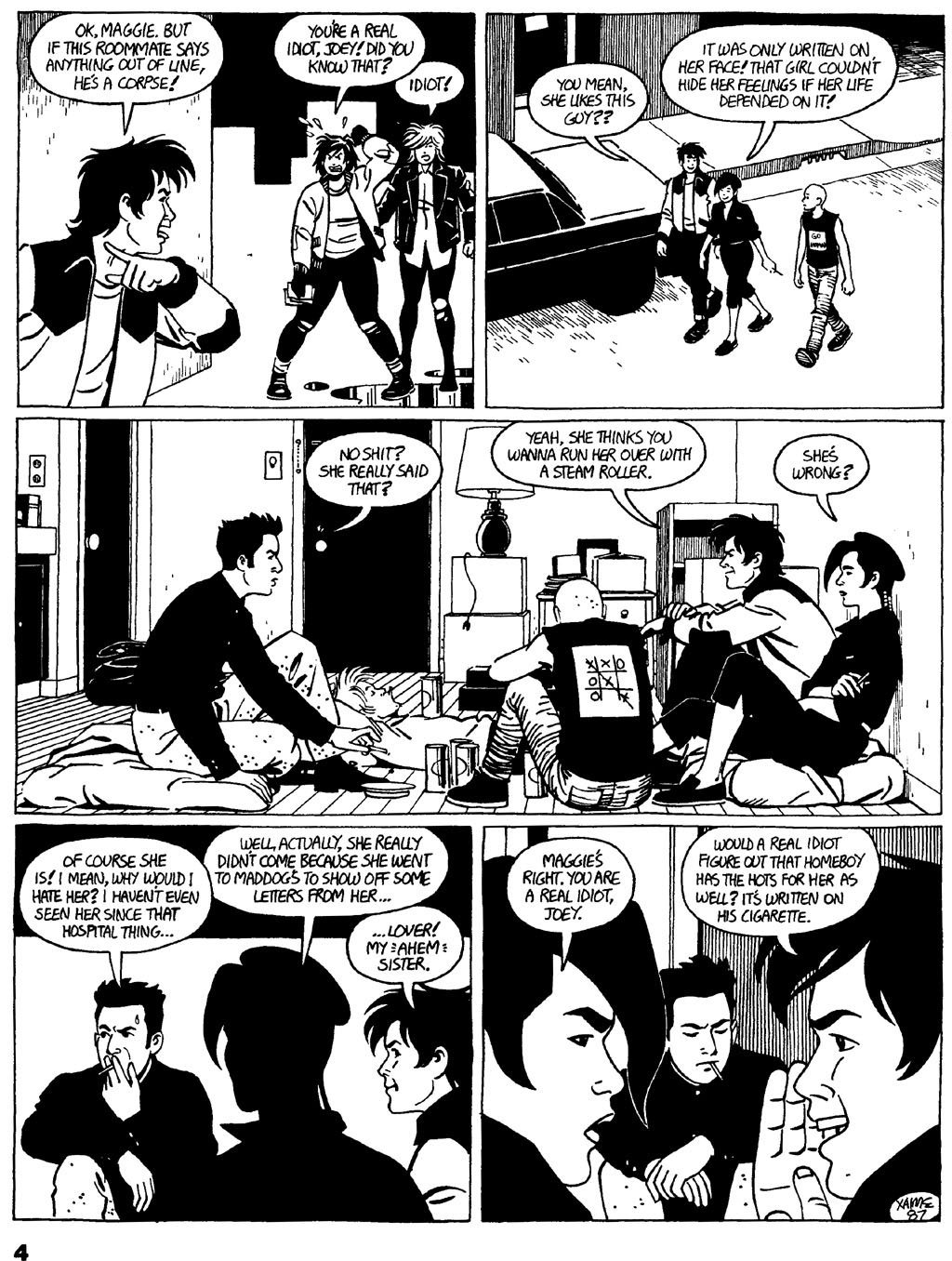 Read online Love and Rockets (1982) comic -  Issue #24 - 6