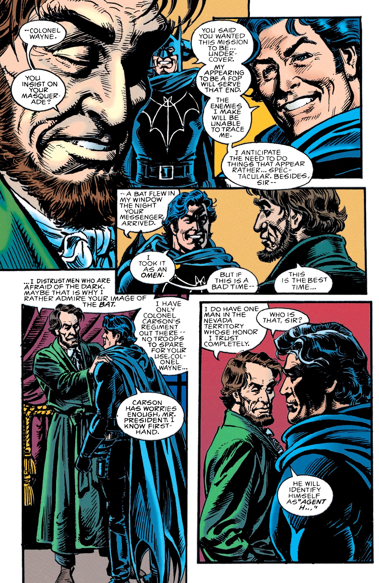 Read online Batman: The Blue, The Grey, and the Bat comic -  Issue # Full - 8