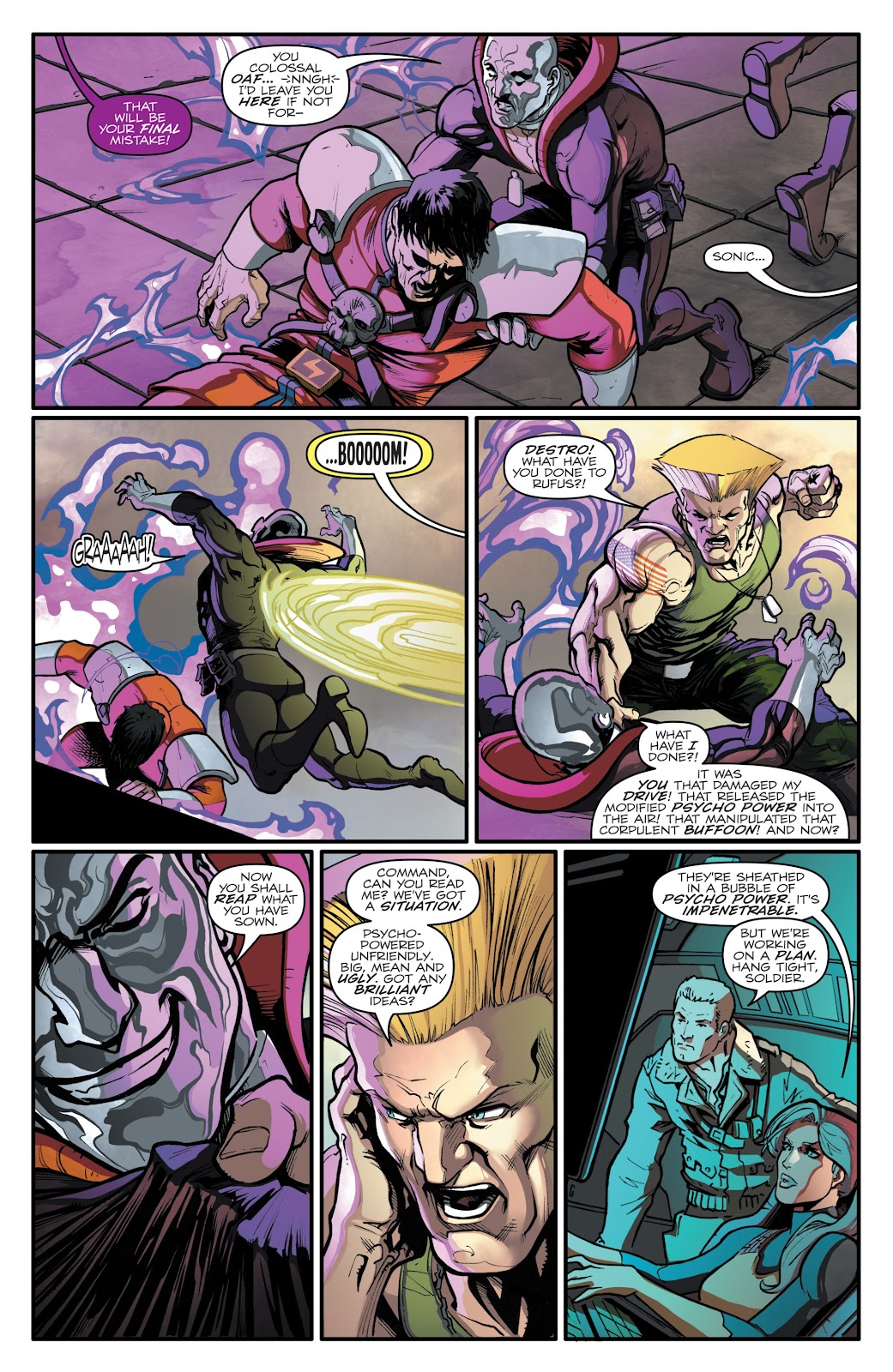 Street Fighter X G.I. Joe issue 6 - Page 4