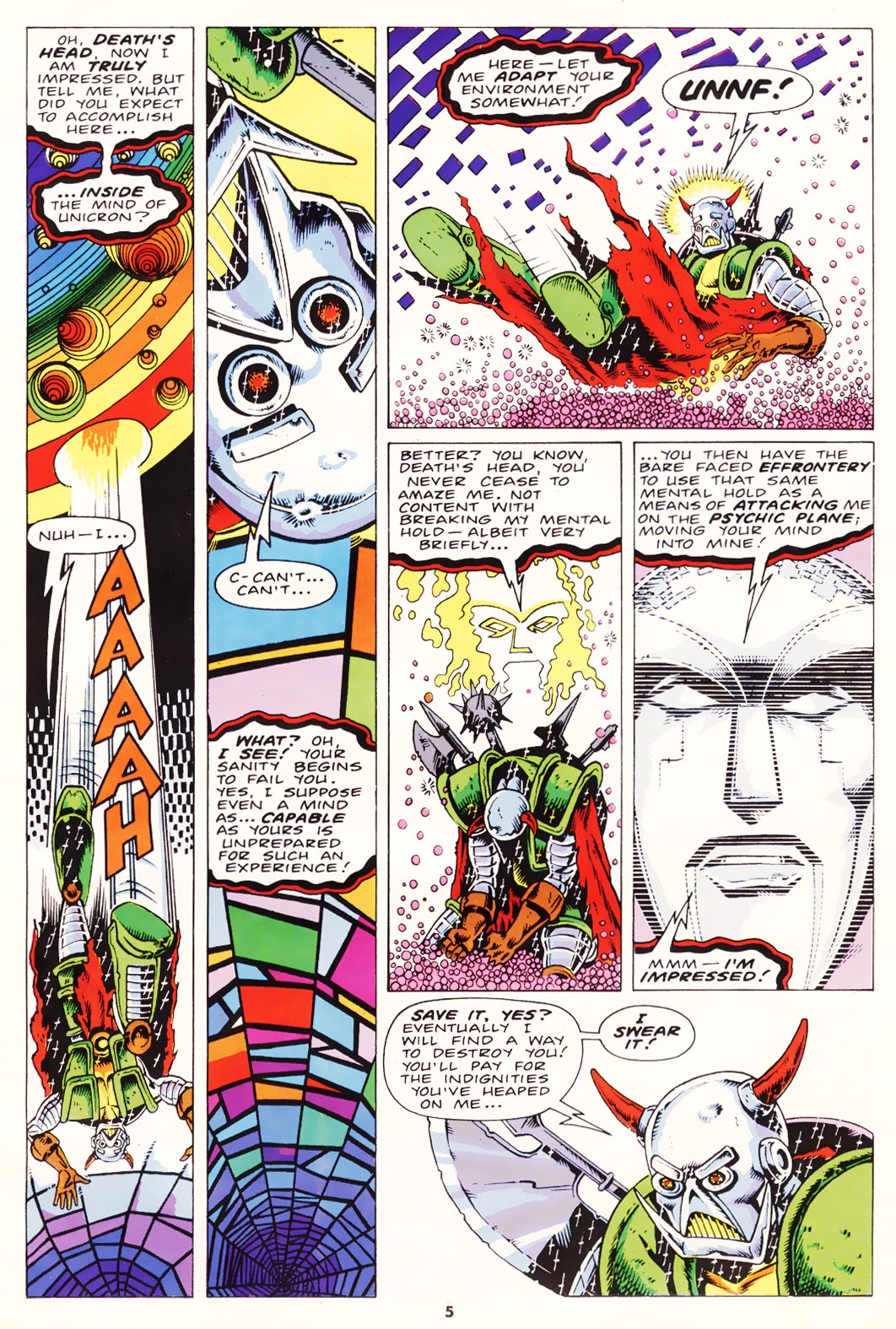 Read online The Transformers (UK) comic -  Issue #150 - 5