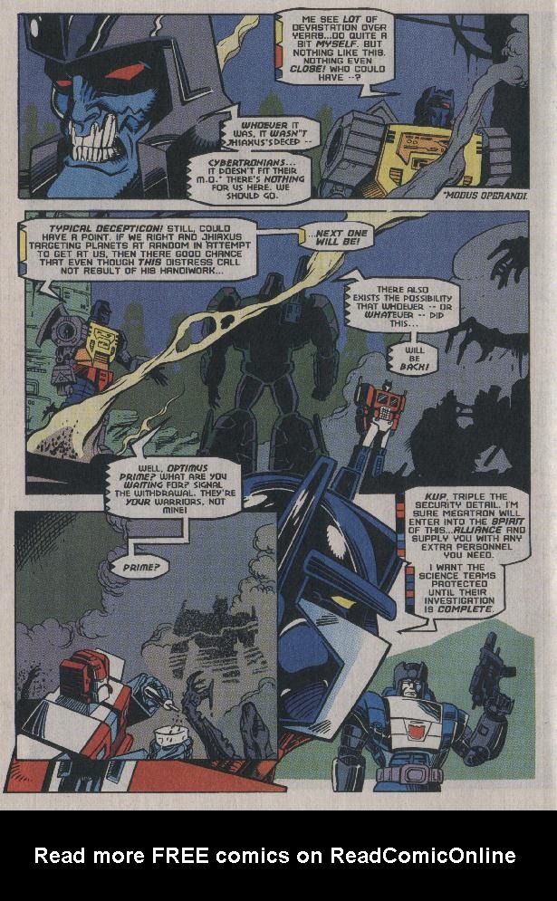 Read online Transformers: Generation 2 comic -  Issue #9 - 4