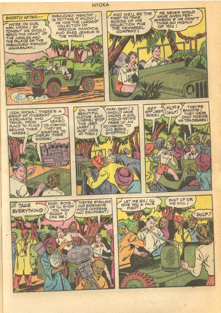 Read online Nyoka the Jungle Girl (1945) comic -  Issue #49 - 5