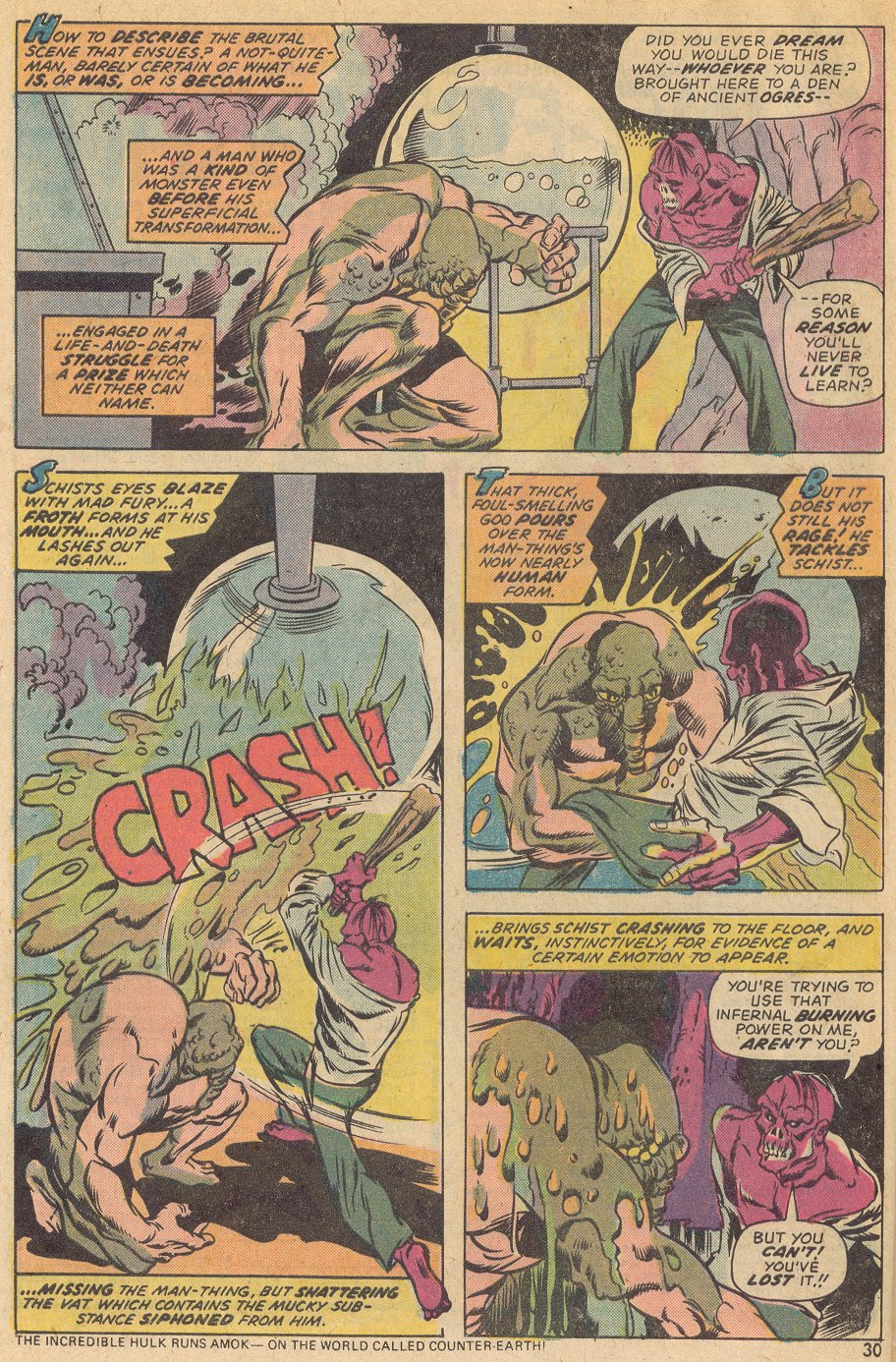 Read online Man-Thing (1974) comic -  Issue #8 - 21