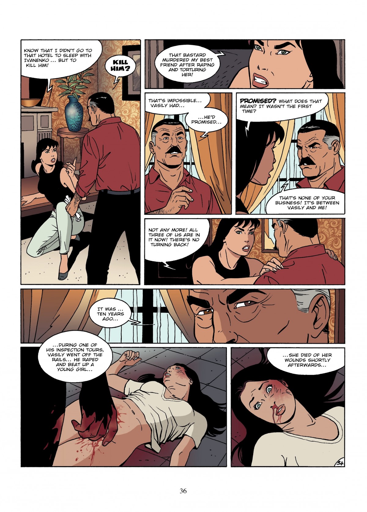 Read online XIII Mystery comic -  Issue #2 - 36