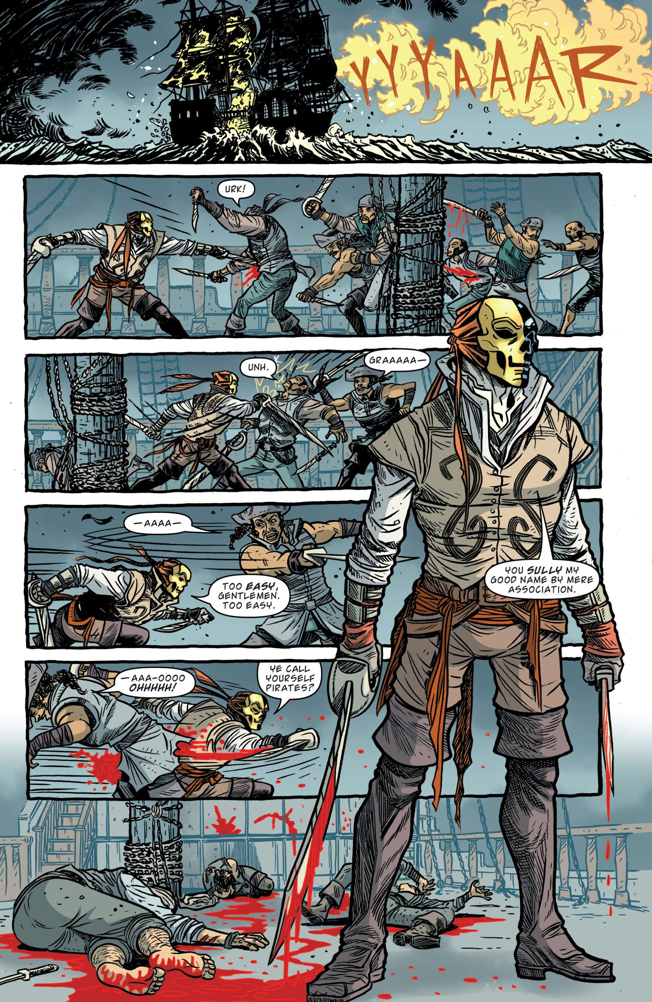 Read online Kill Shakespeare: The Mask of Night comic -  Issue #1 - 4
