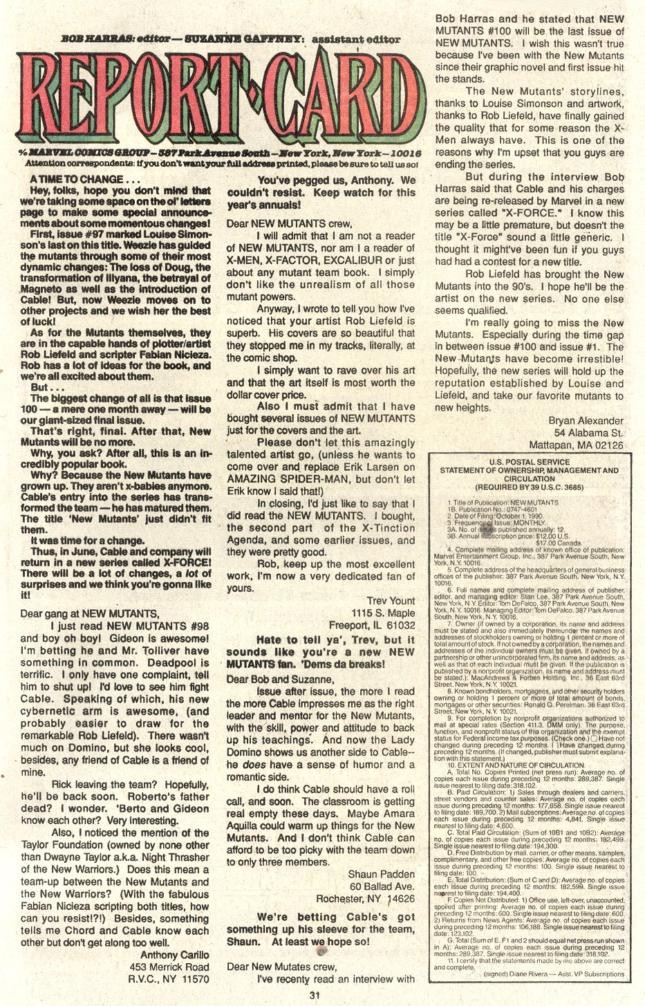 Read online The New Mutants comic -  Issue #99 - 24