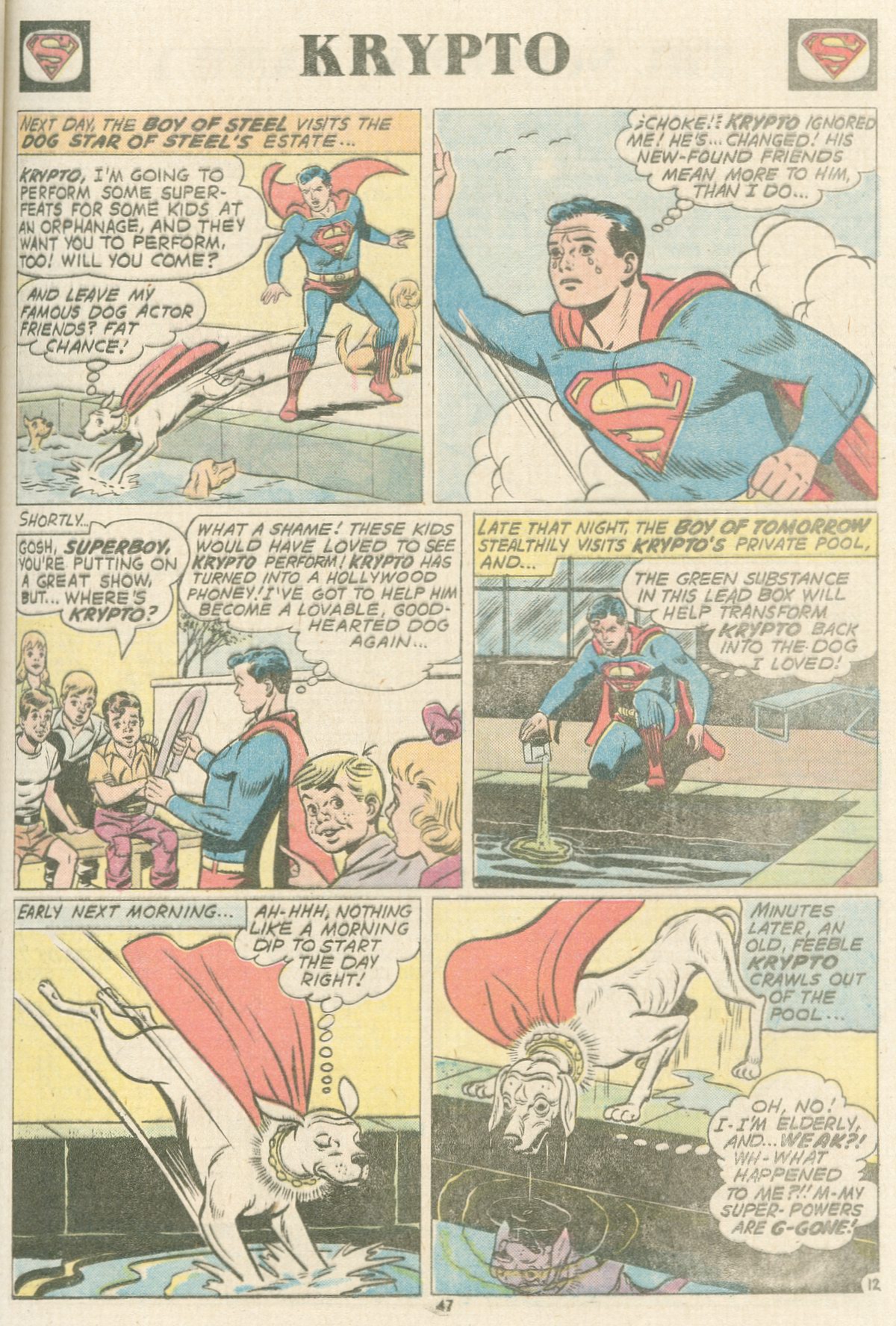 Read online The Superman Family comic -  Issue #164 - 47