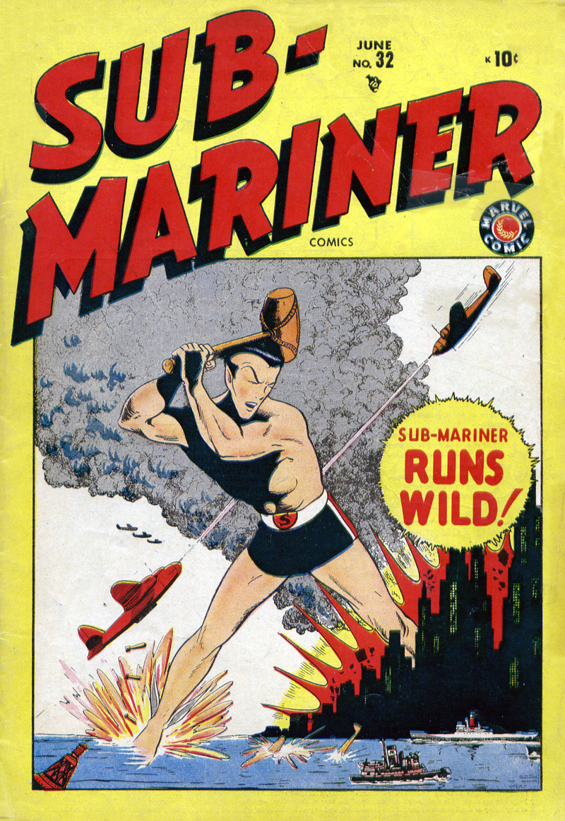 Read online Sub-Mariner Comics comic -  Issue #32 - 1