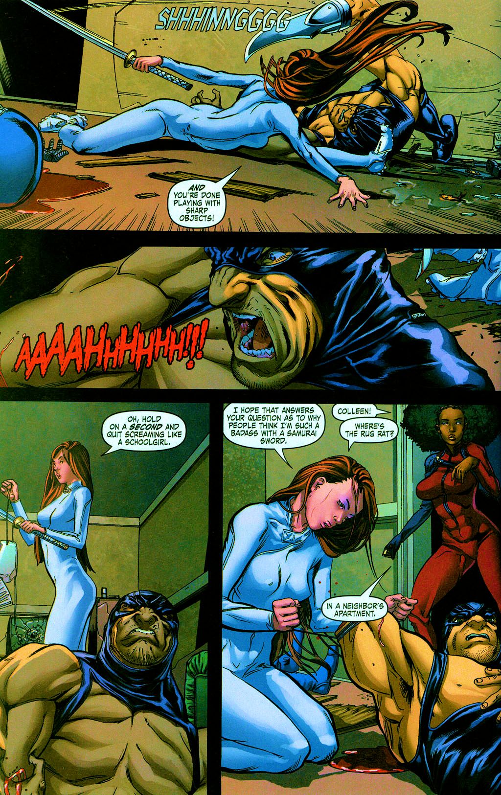 Read online Daughters of the Dragon comic -  Issue #2 - 8