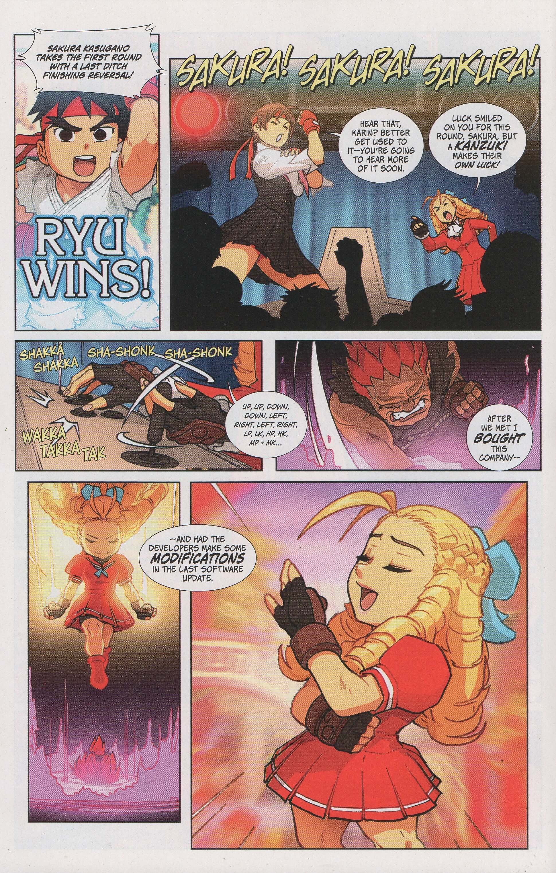 Read online Free Comic Book Day 2019 comic -  Issue # Sakura vs Karin - 14