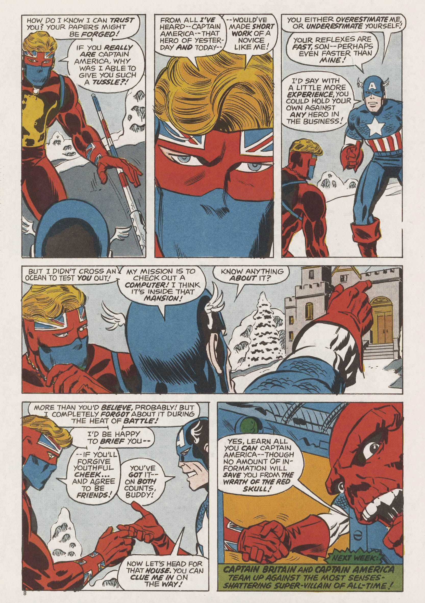 Read online Captain Britain (1976) comic -  Issue #16 - 8