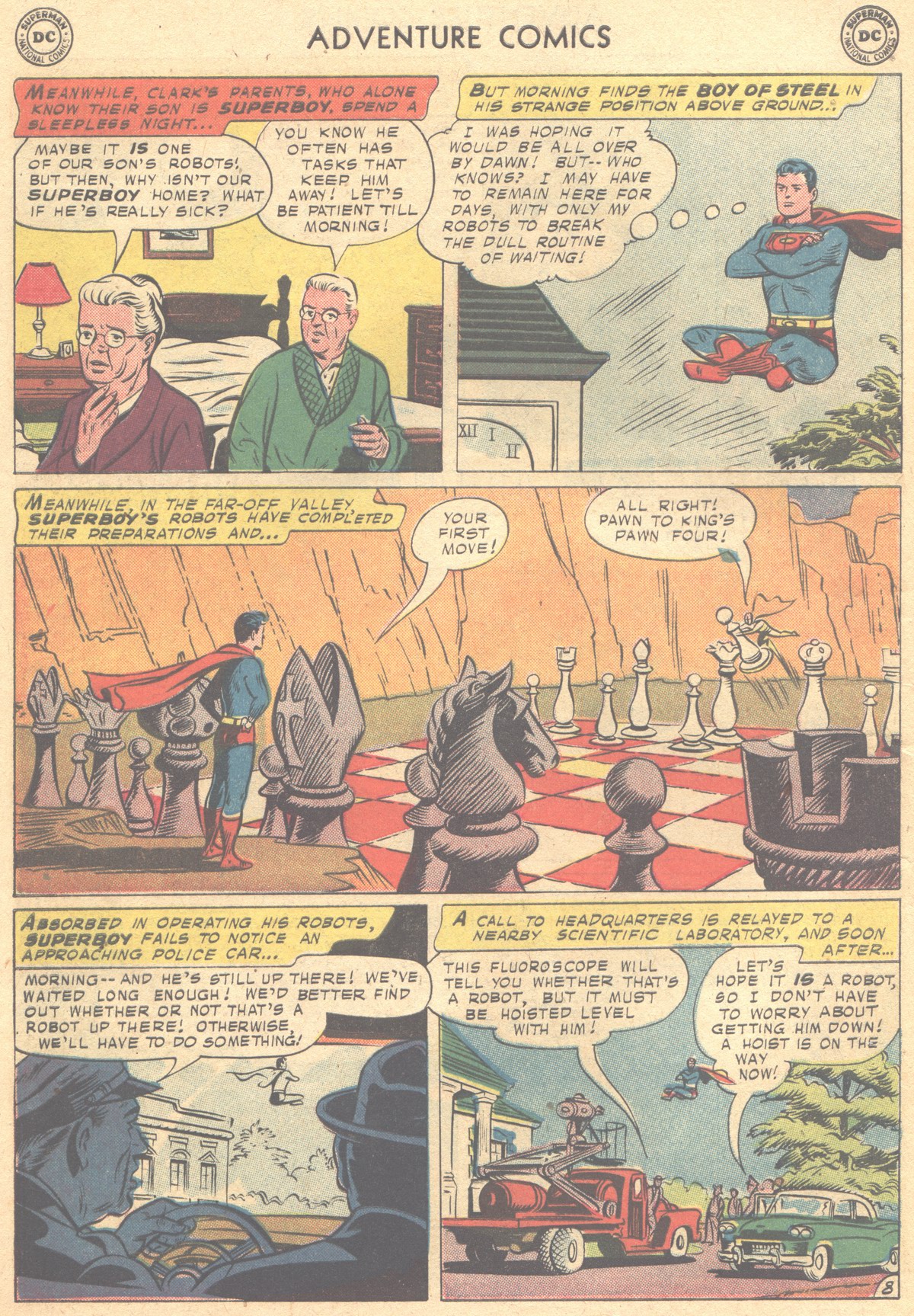 Read online Adventure Comics (1938) comic -  Issue #252 - 10
