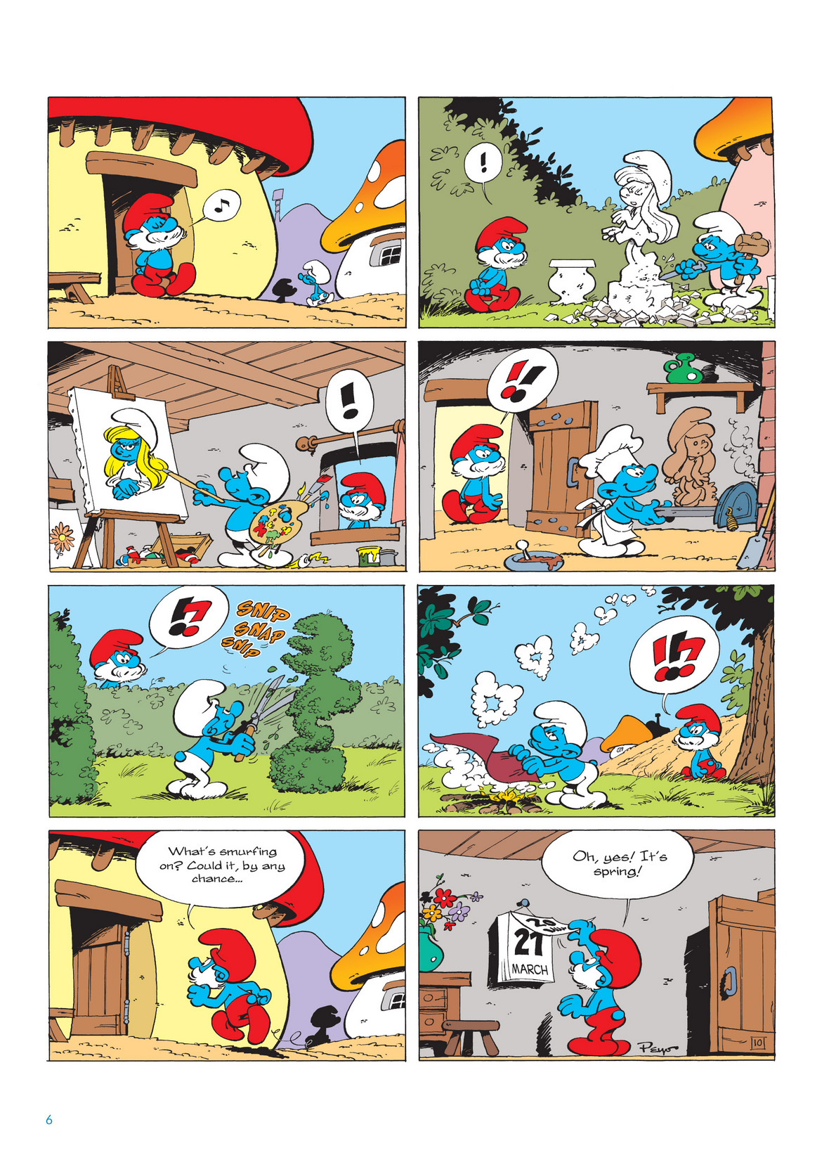 Read online The Smurfs comic -  Issue #10 - 7