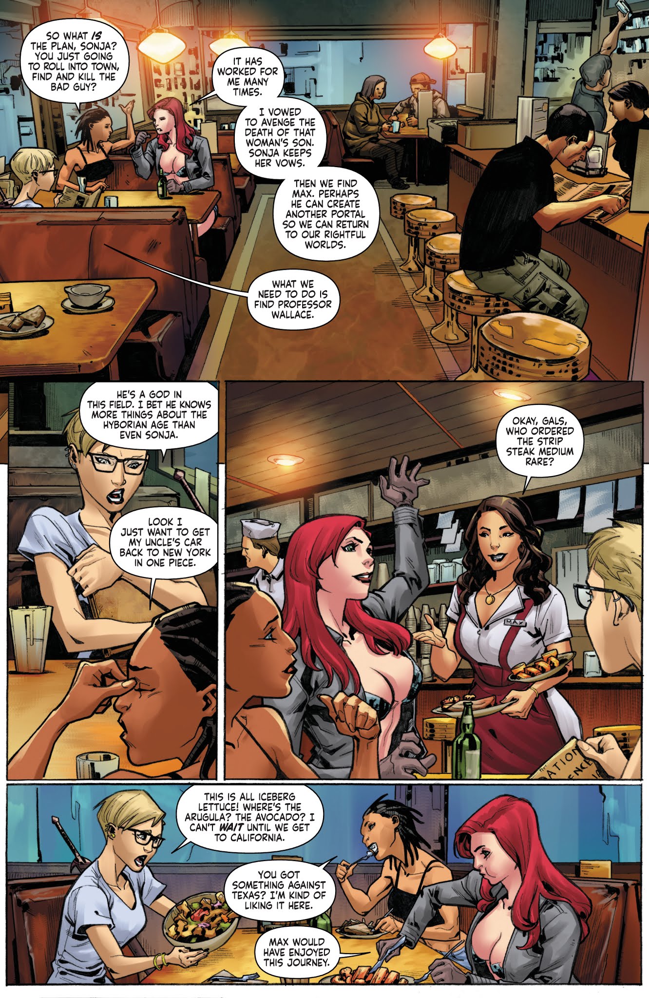 Read online Red Sonja Vol. 4 comic -  Issue # _TPB 2 (Part 1) - 36