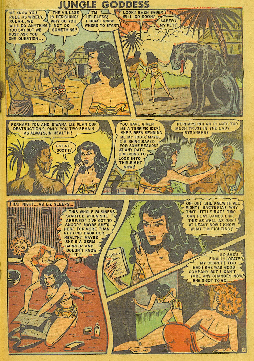 Read online Rulah - Jungle Goddess comic -  Issue #21 - 19