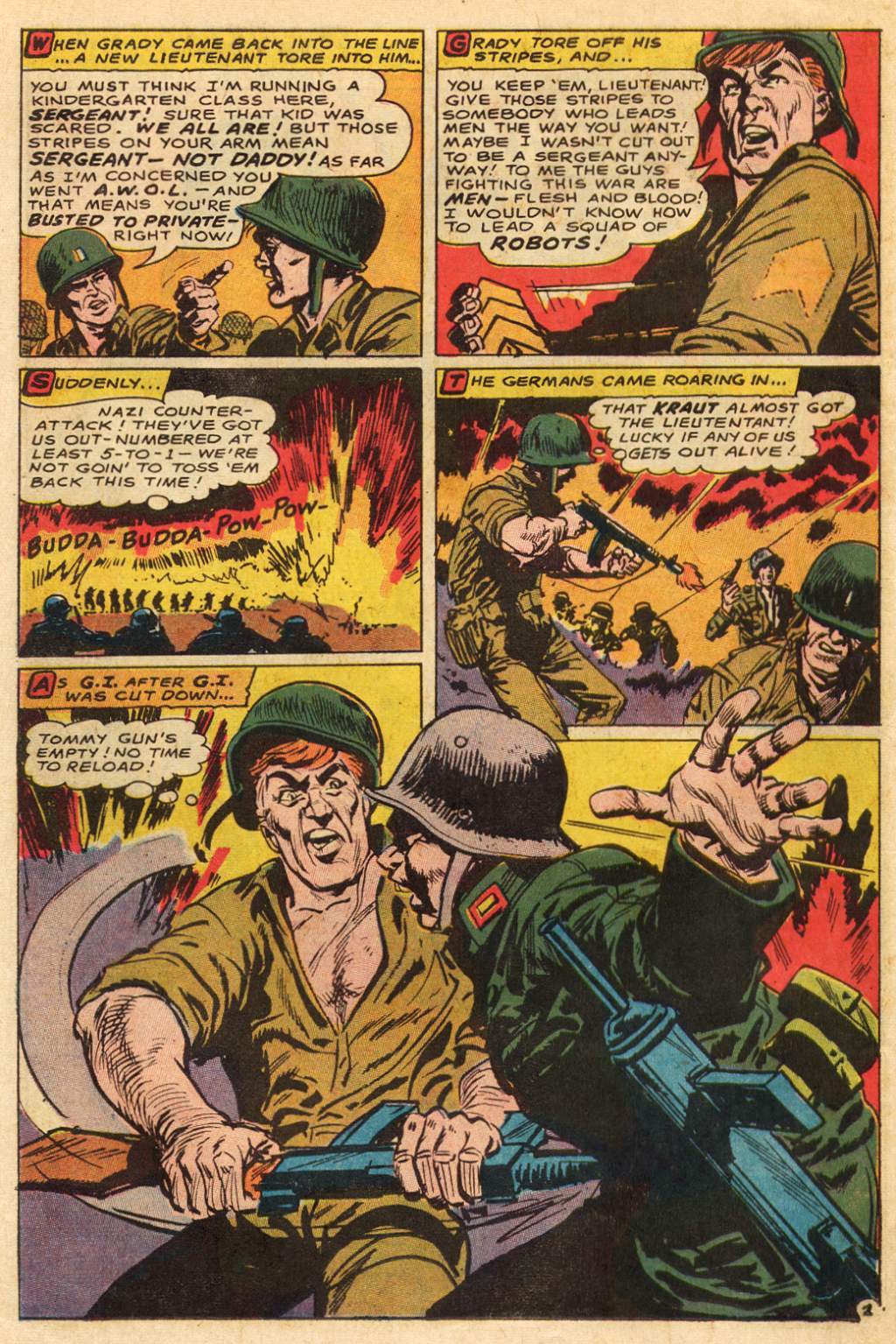 Read online Our Army at War (1952) comic -  Issue #189 - 26