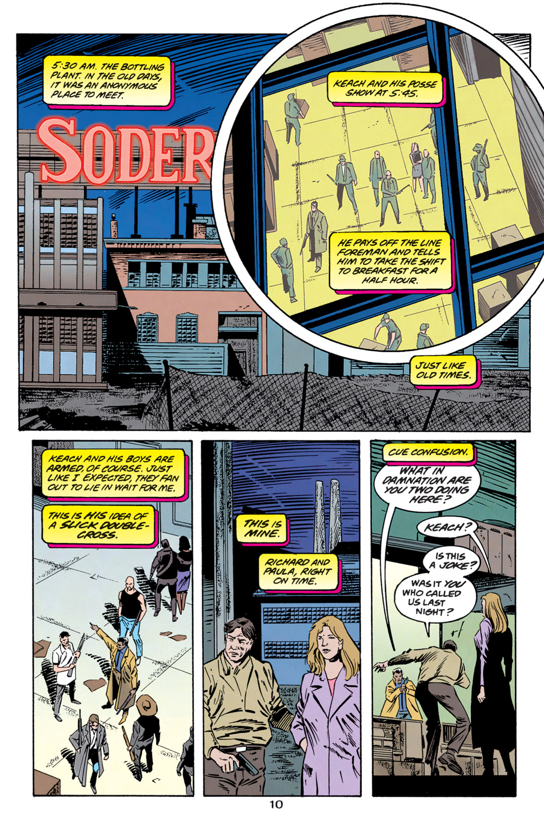 Read online Resurrection Man (1997) comic -  Issue #5 - 10