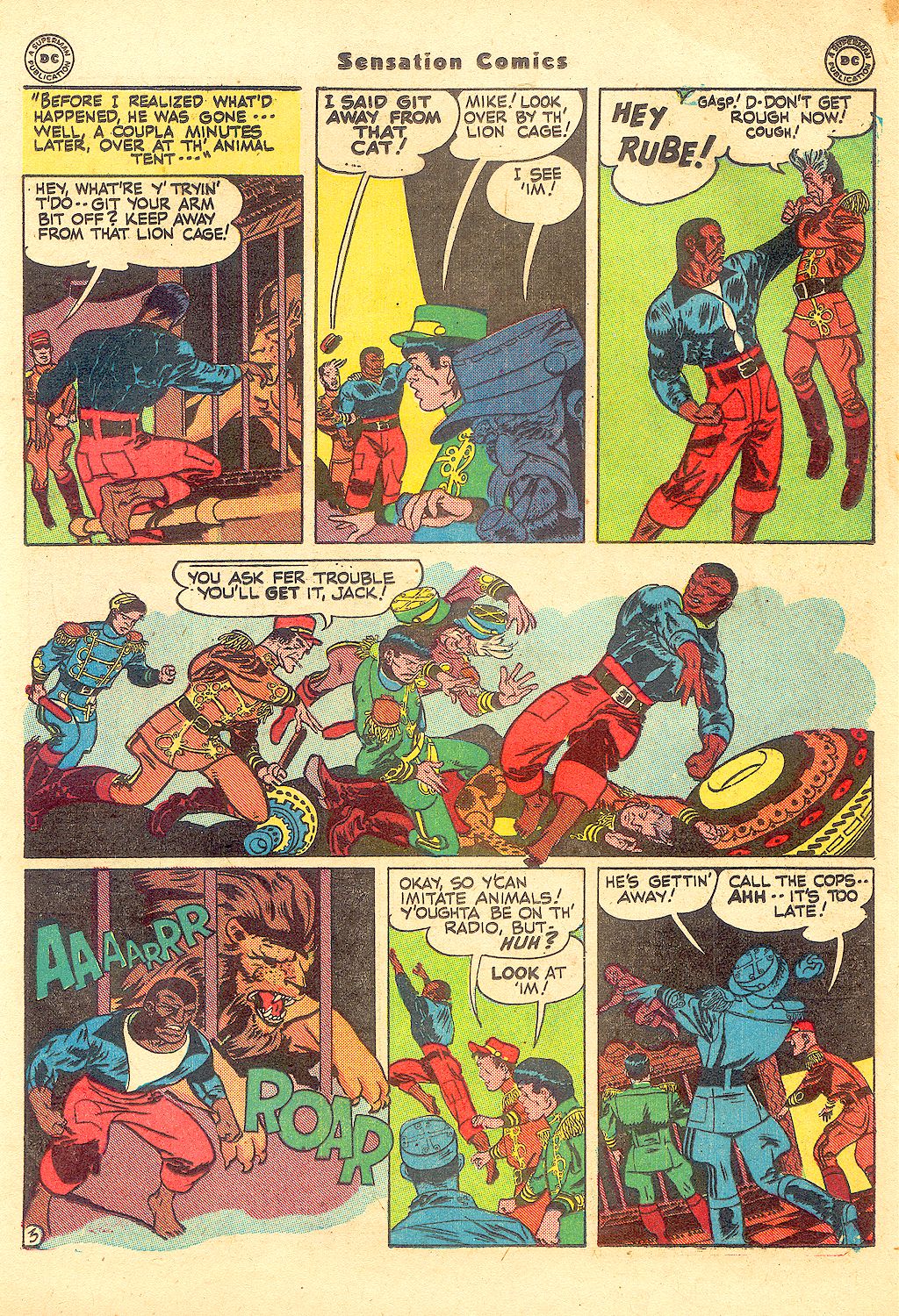 Read online Sensation (Mystery) Comics comic -  Issue #57 - 27