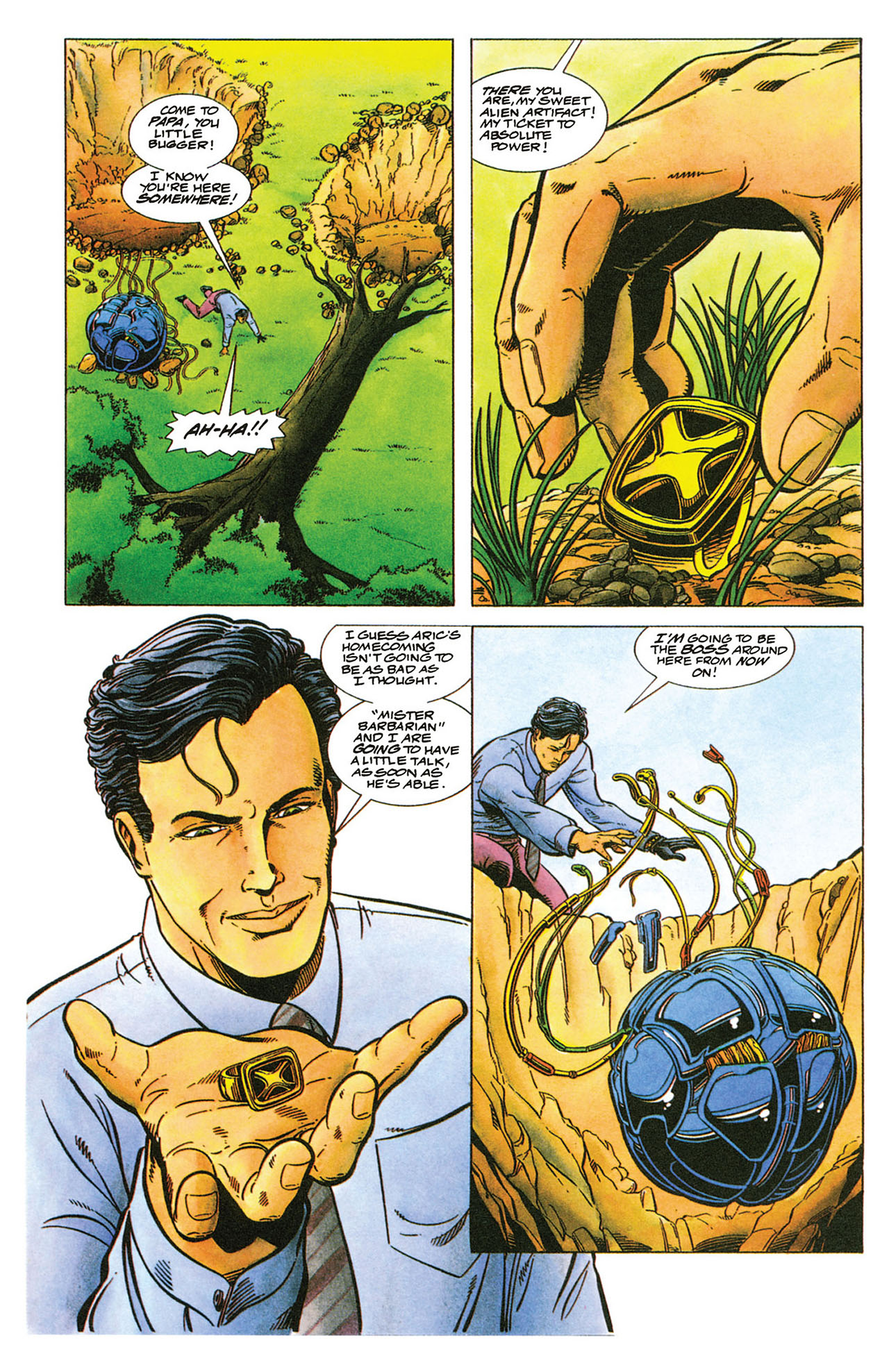 Read online X-O Manowar (1992) comic -  Issue #10 - 12