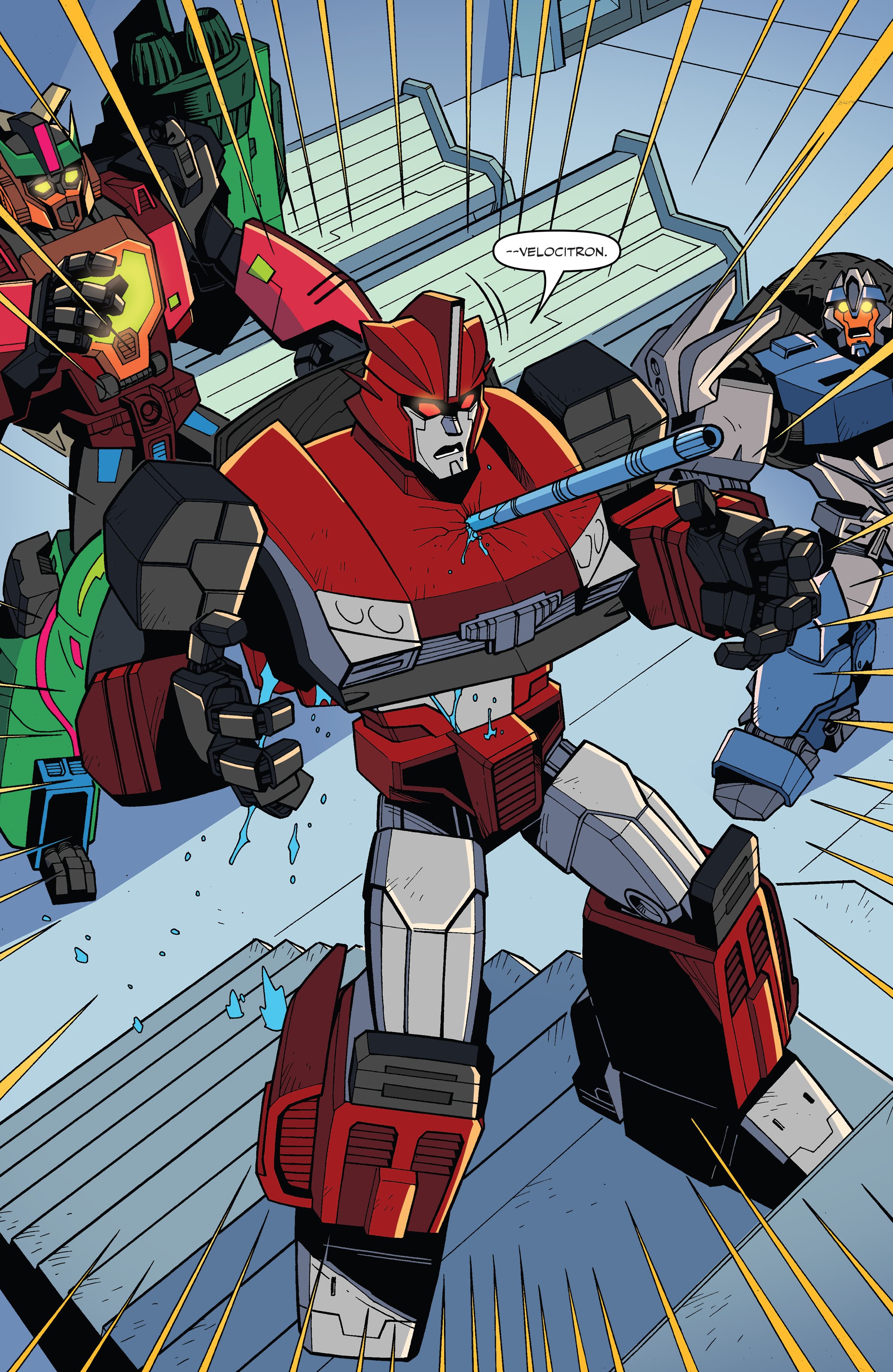 Read online Transformers: Wreckers-Tread and Circuits comic -  Issue #4 - 12