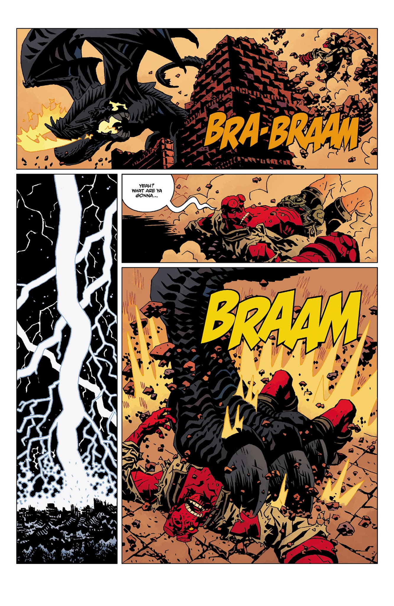 Read online Hellboy: The Storm And The Fury comic -  Issue # TPB - 144