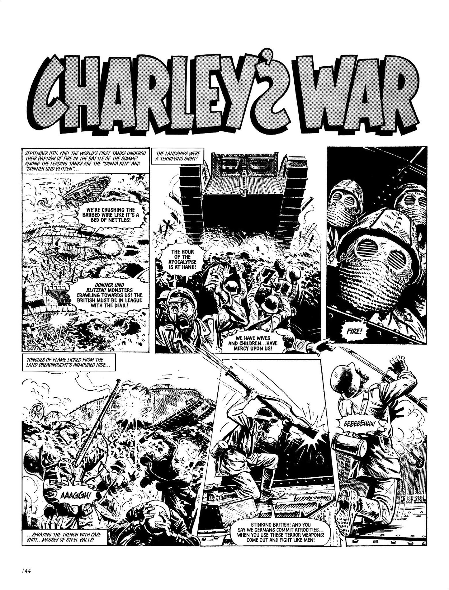 Read online Charley's War: The Definitive Collection comic -  Issue # TPB - 144