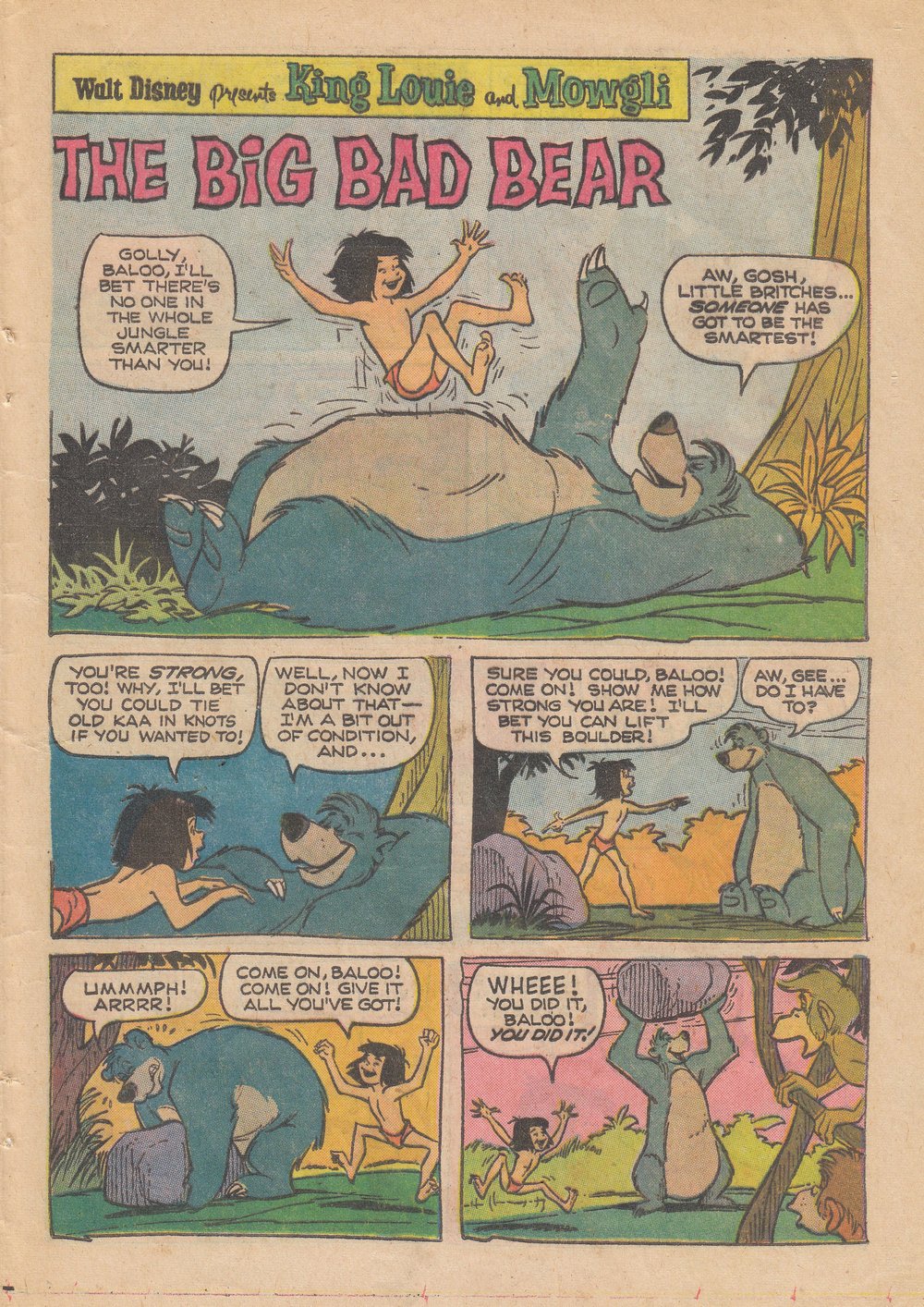 Read online King Louie and Mowgli comic -  Issue # Full - 25