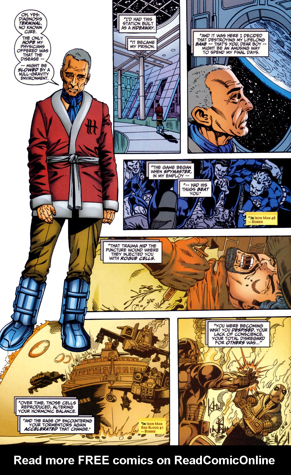 Read online Iron Man: Bad Blood comic -  Issue #4 - 20