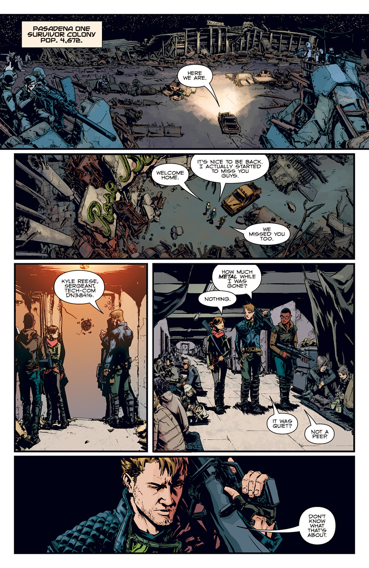 Read online The Terminator 2029 comic -  Issue #1 - 9