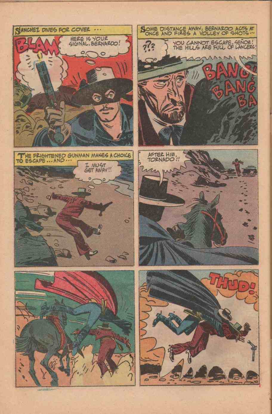Read online Zorro (1966) comic -  Issue #7 - 26