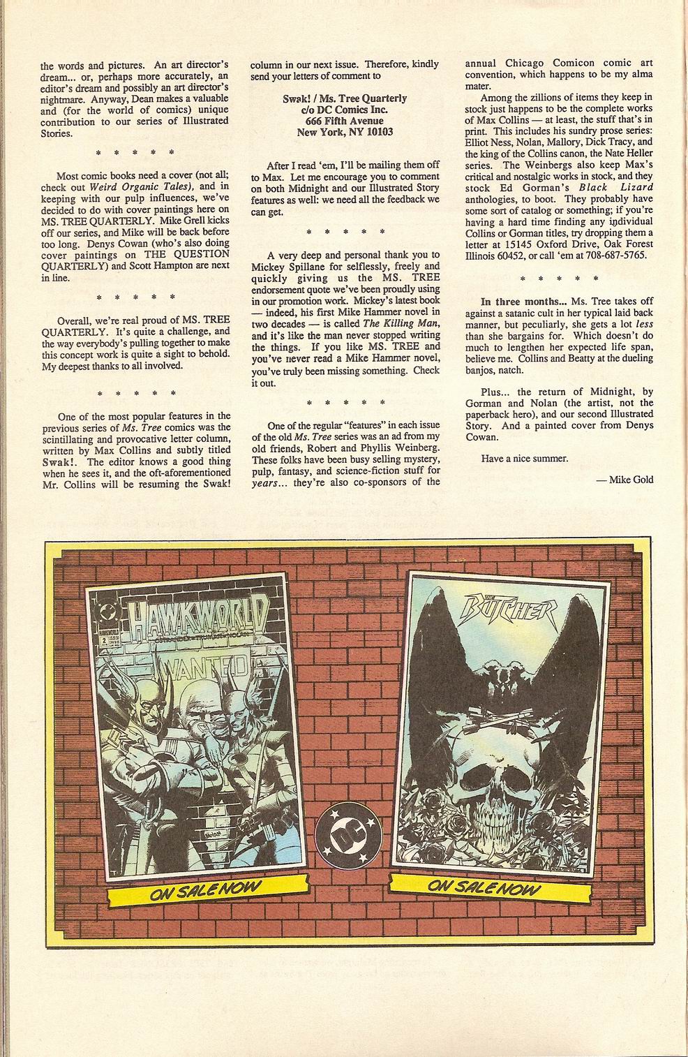 Read online Ms. Tree Quarterly comic -  Issue #1 - 74