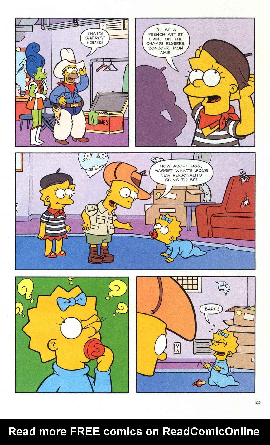 Read online Simpsons Comics comic -  Issue #106 - 24