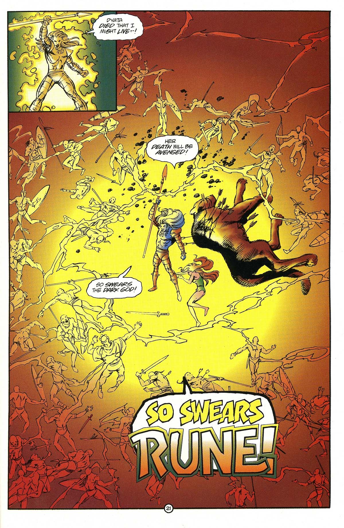 Read online Rune (1994) comic -  Issue #7 - 23