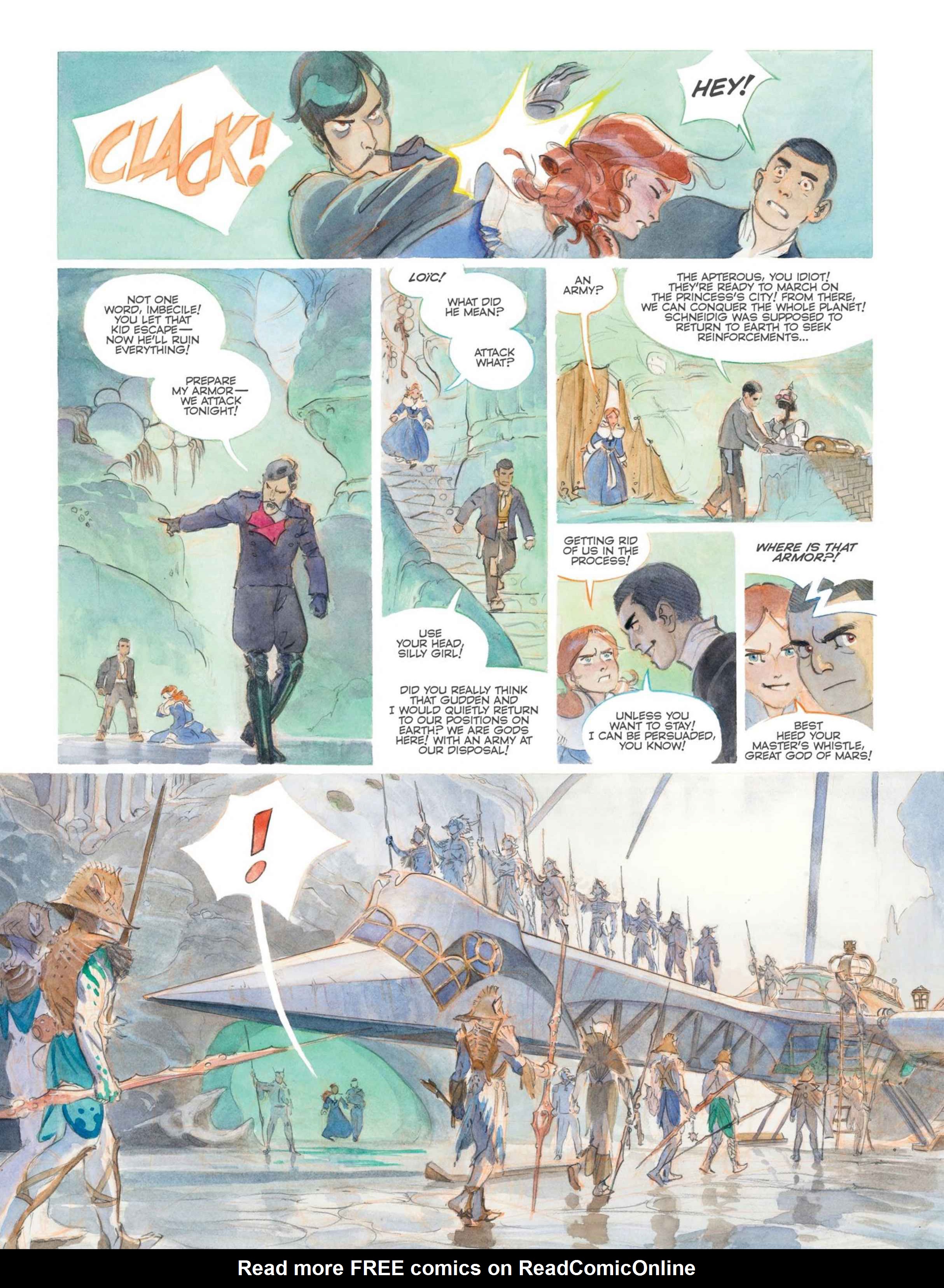 Read online Castle In the Stars: The Space Race of 1869 comic -  Issue #Castle In the Stars TPB A Frenchman on Mars - 51