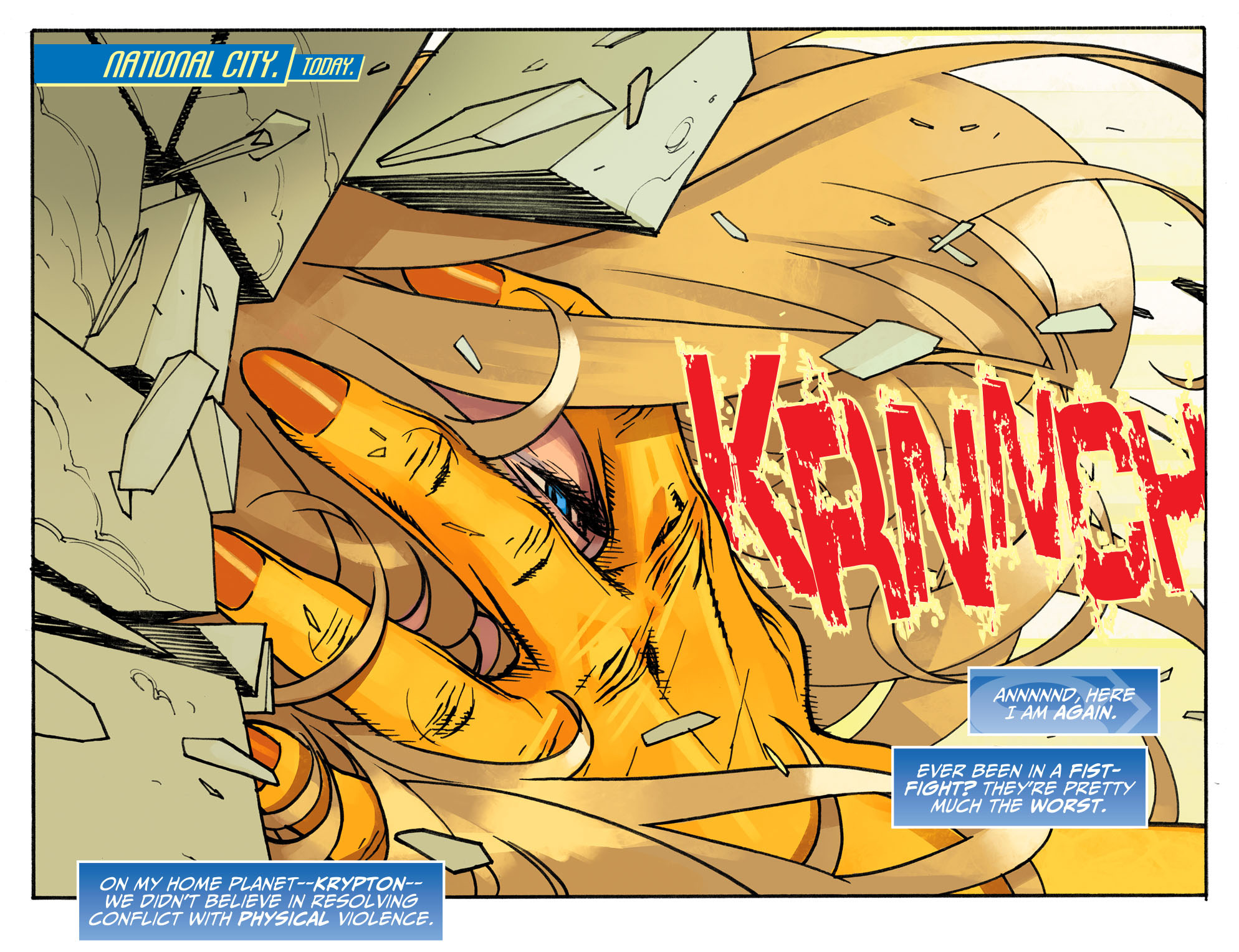 Read online Adventures of Supergirl comic -  Issue #1 - 3