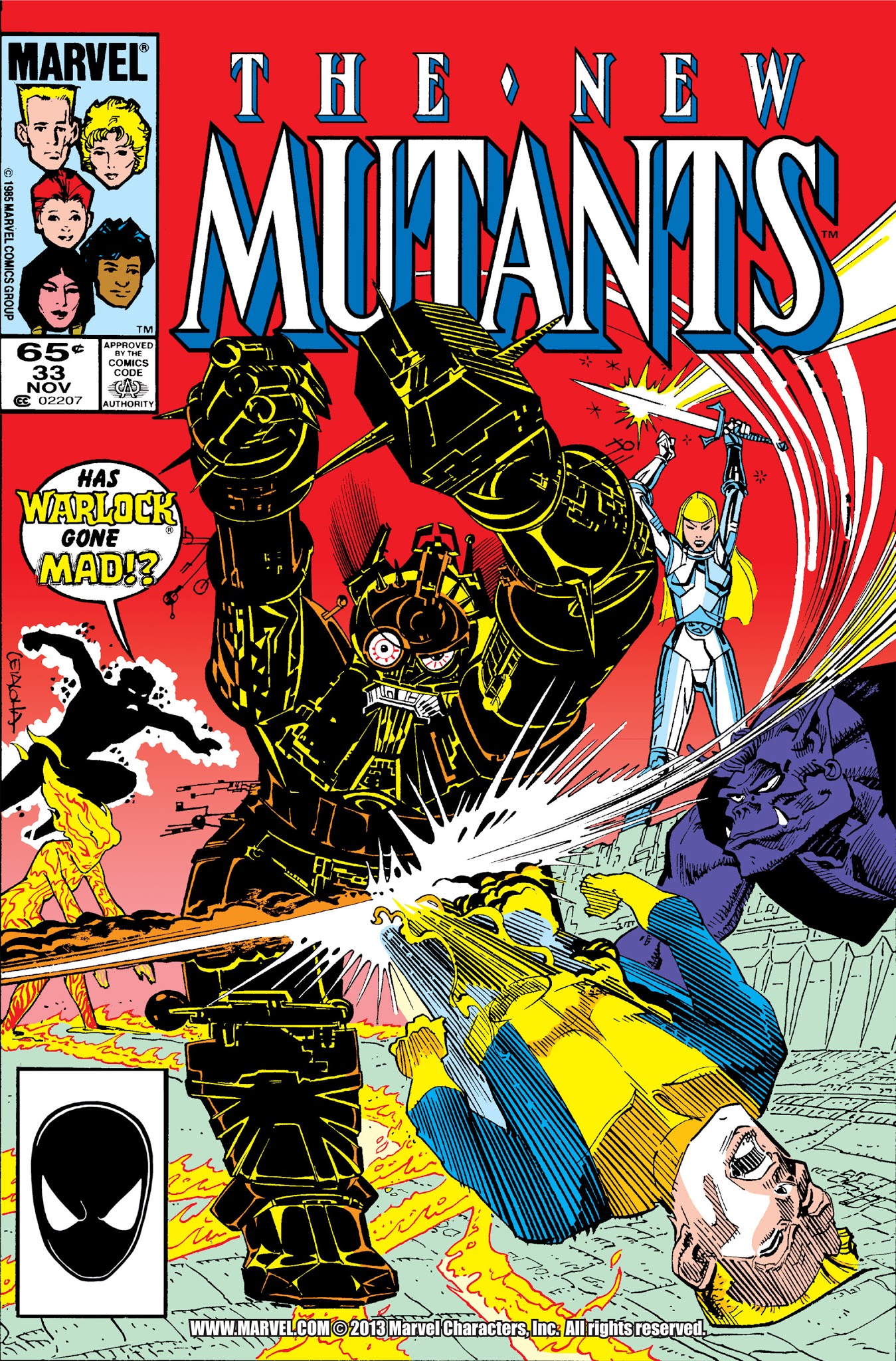 Read online New Mutants Classic comic -  Issue # TPB 4 - 165