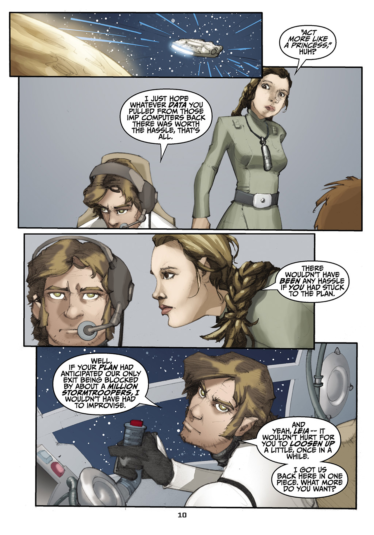 Read online Star Wars Adventures comic -  Issue # Issue Princess Leia and the Royal Ransom - 11