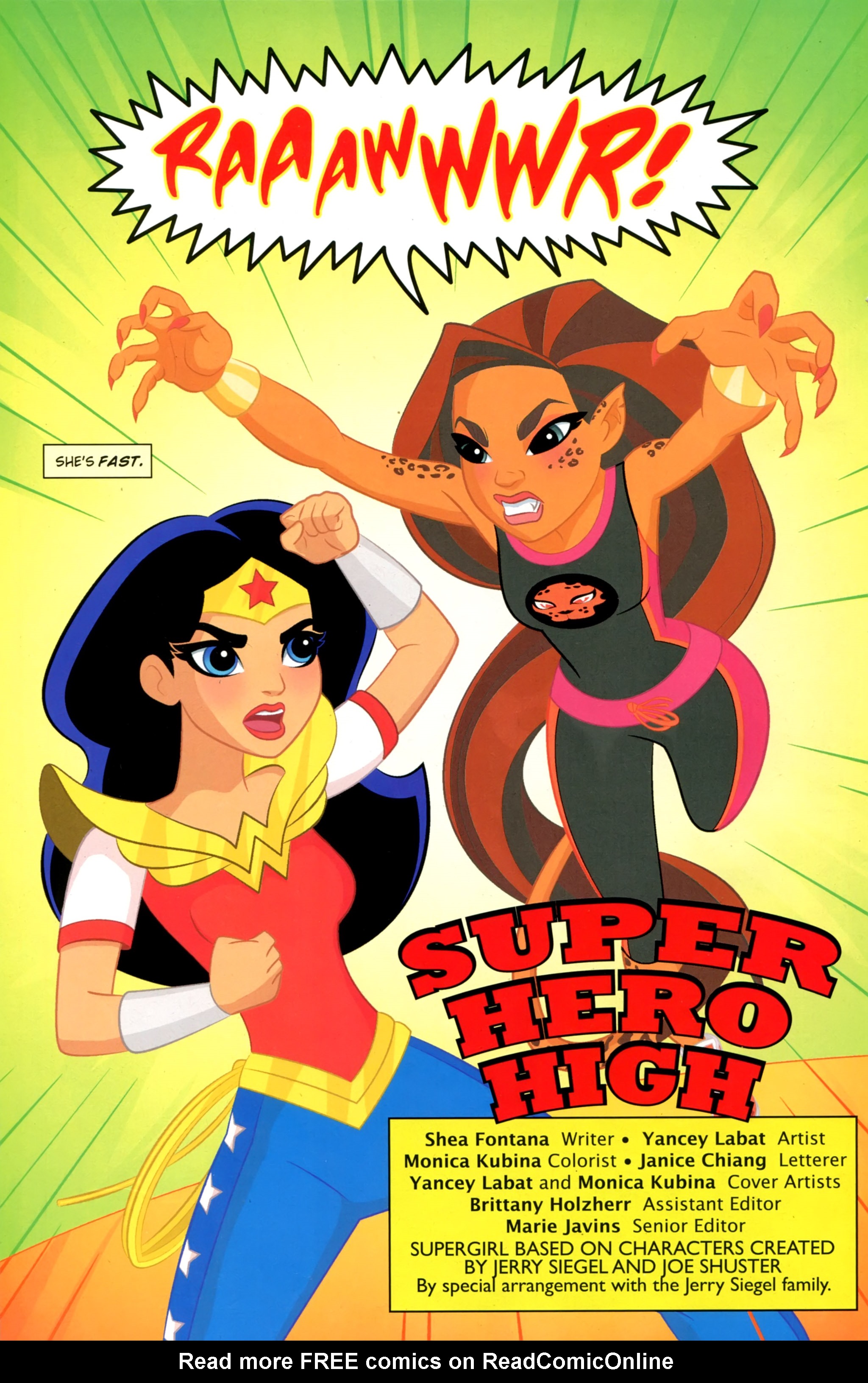 Read online Free Comic Book Day 2016 comic -  Issue # DC Superhero Girls Special Edition - 4