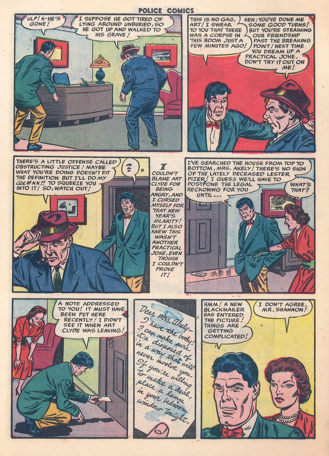 Read online Police Comics comic -  Issue #118 - 7