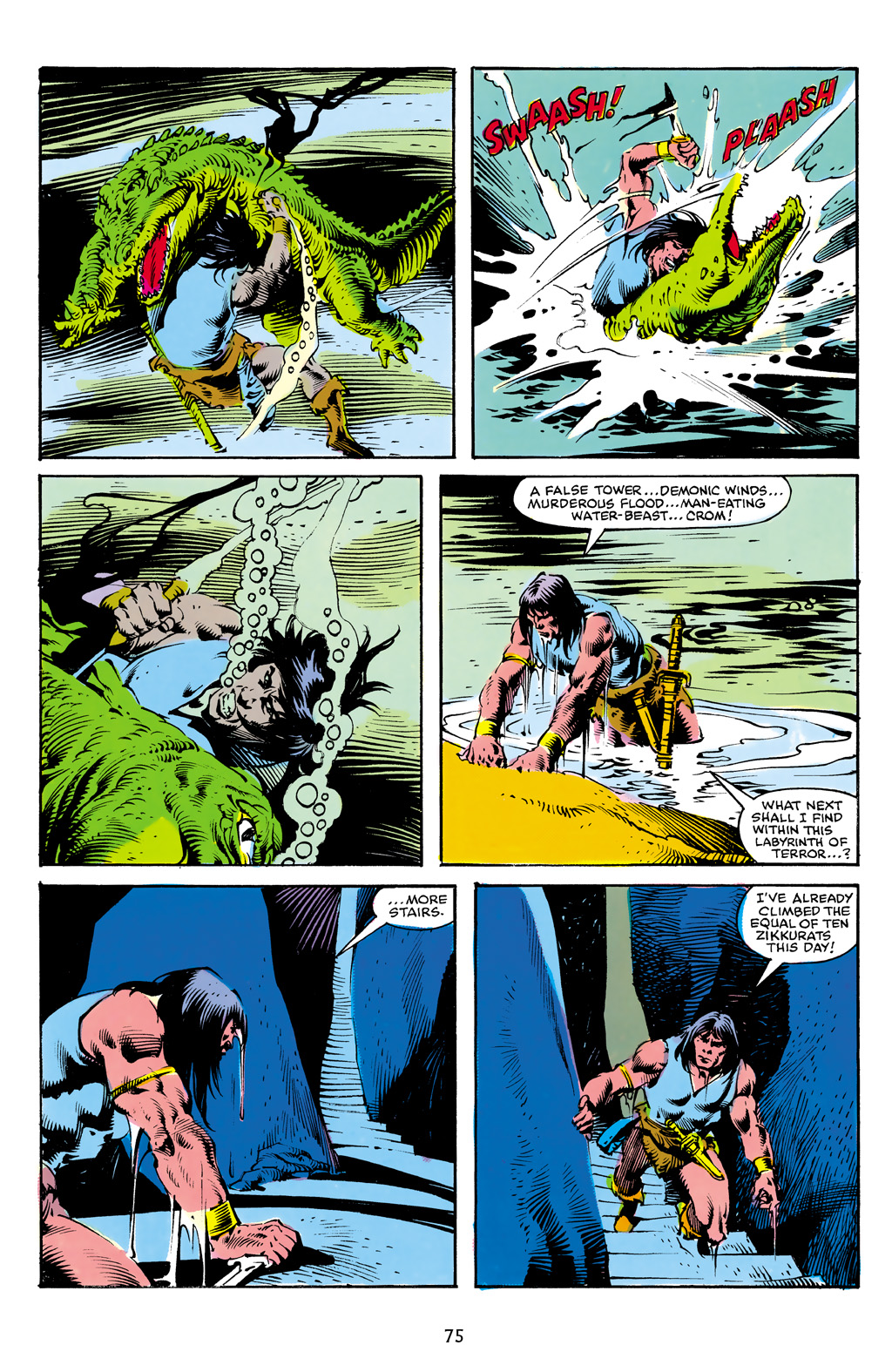 Read online The Chronicles of King Conan comic -  Issue # TPB 4 (Part 1) - 76